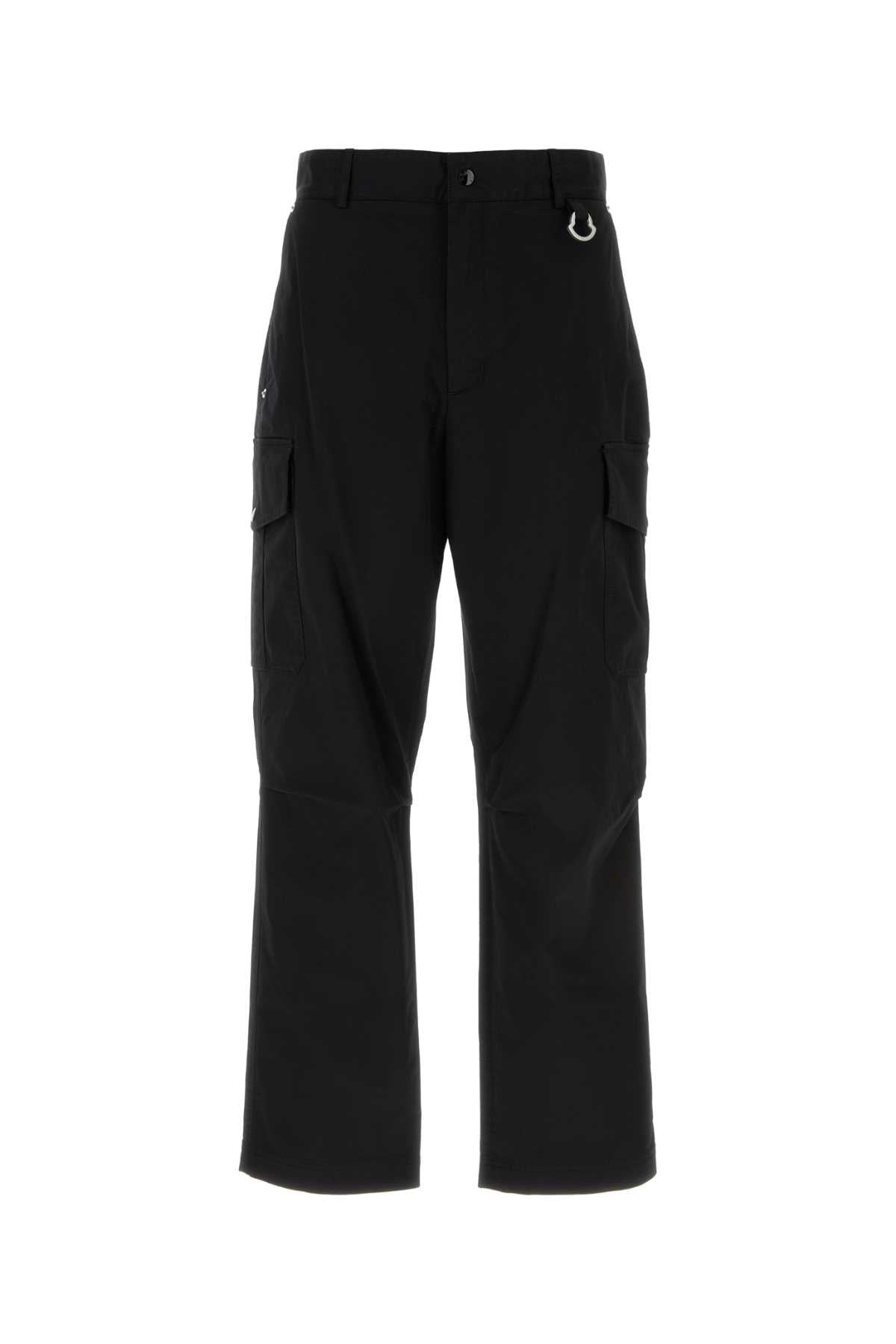 Moncler Men Black Stretch Cotton Cargo Pant MONCLER