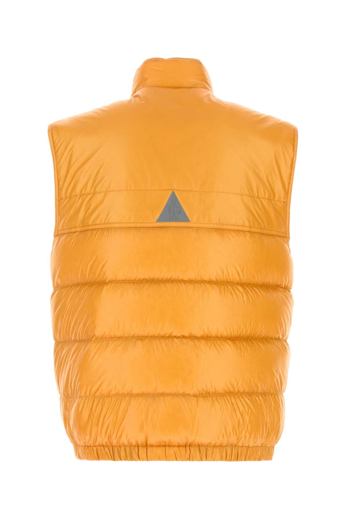 Moncler Grenoble Men Yellow Nylon Sleeveless Uychi Down Jacket MONCLER GRENOBLE