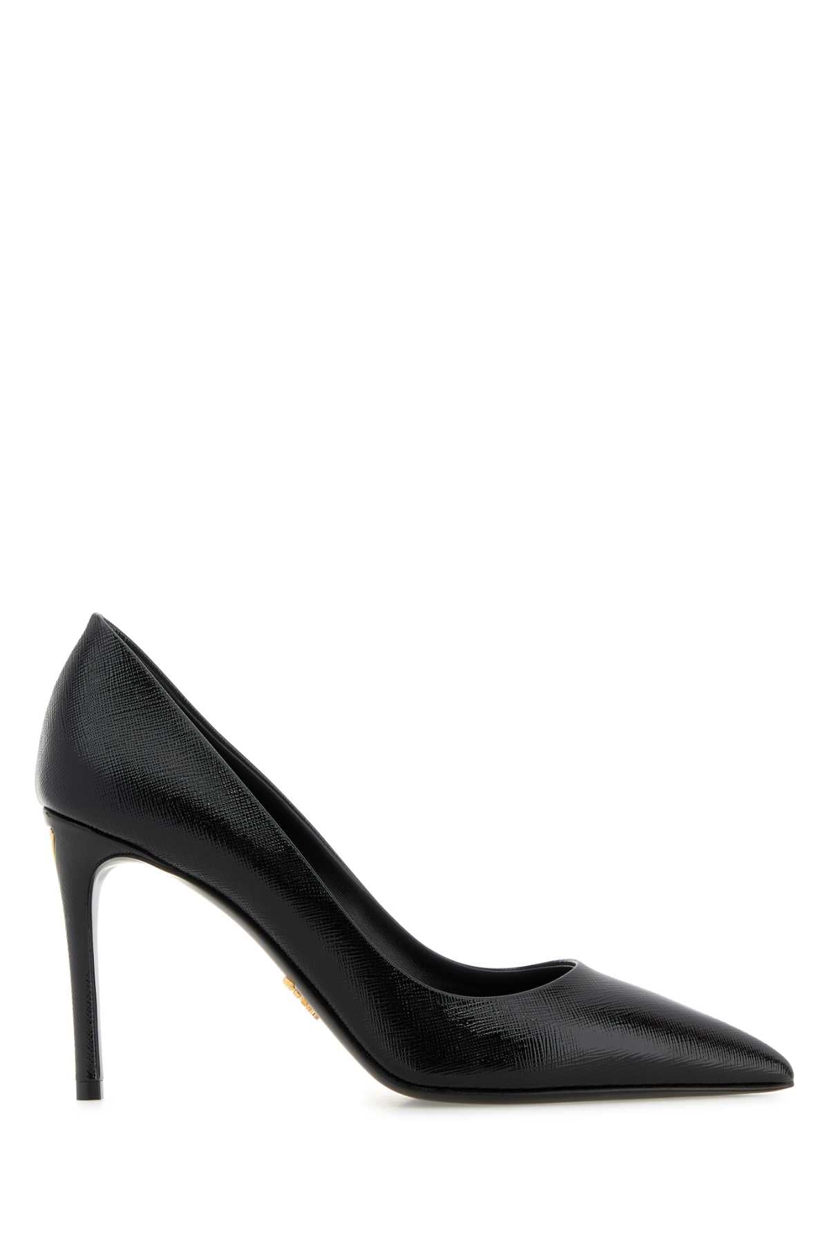Prada Women Black Leather Pumps PRADA