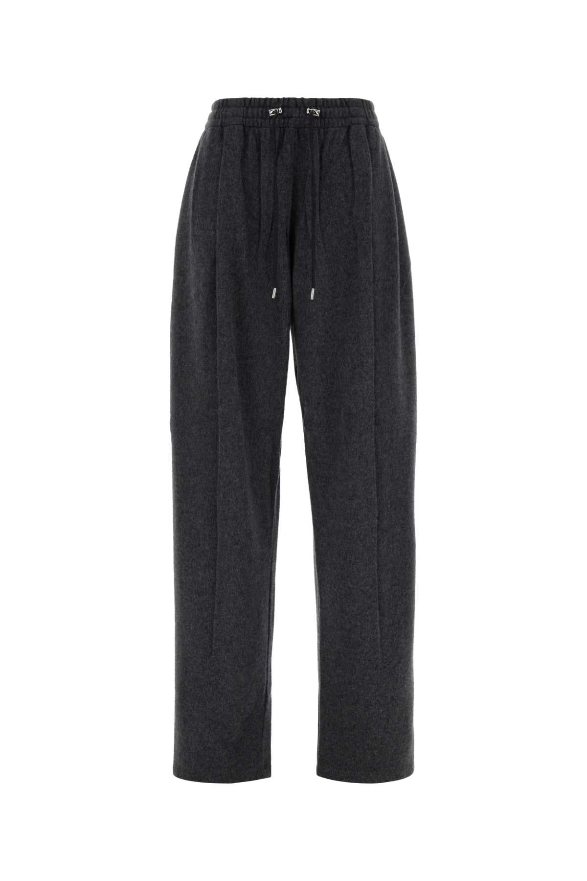 Prada Women Dark Grey Wool Blend Pant PRADA