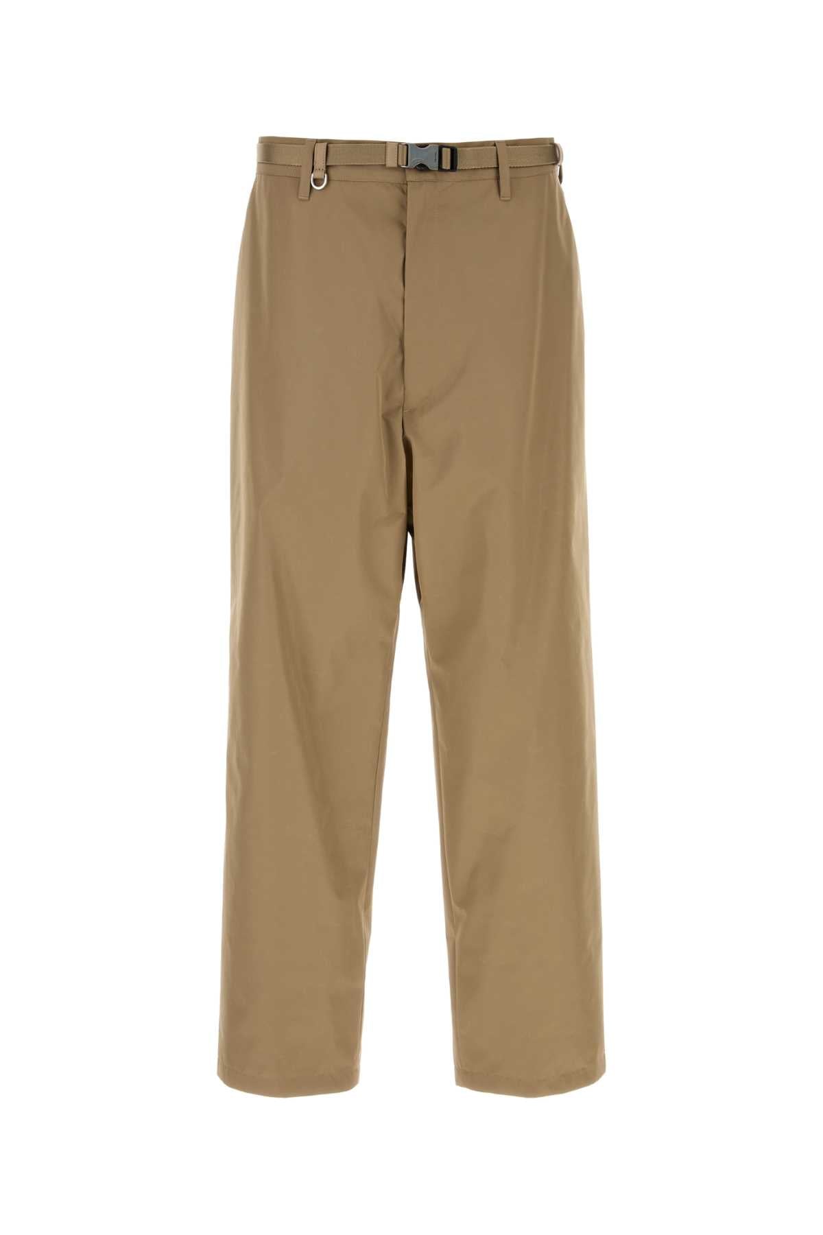 Prada Men Cappuccino Tech Fabric Pant PRADA