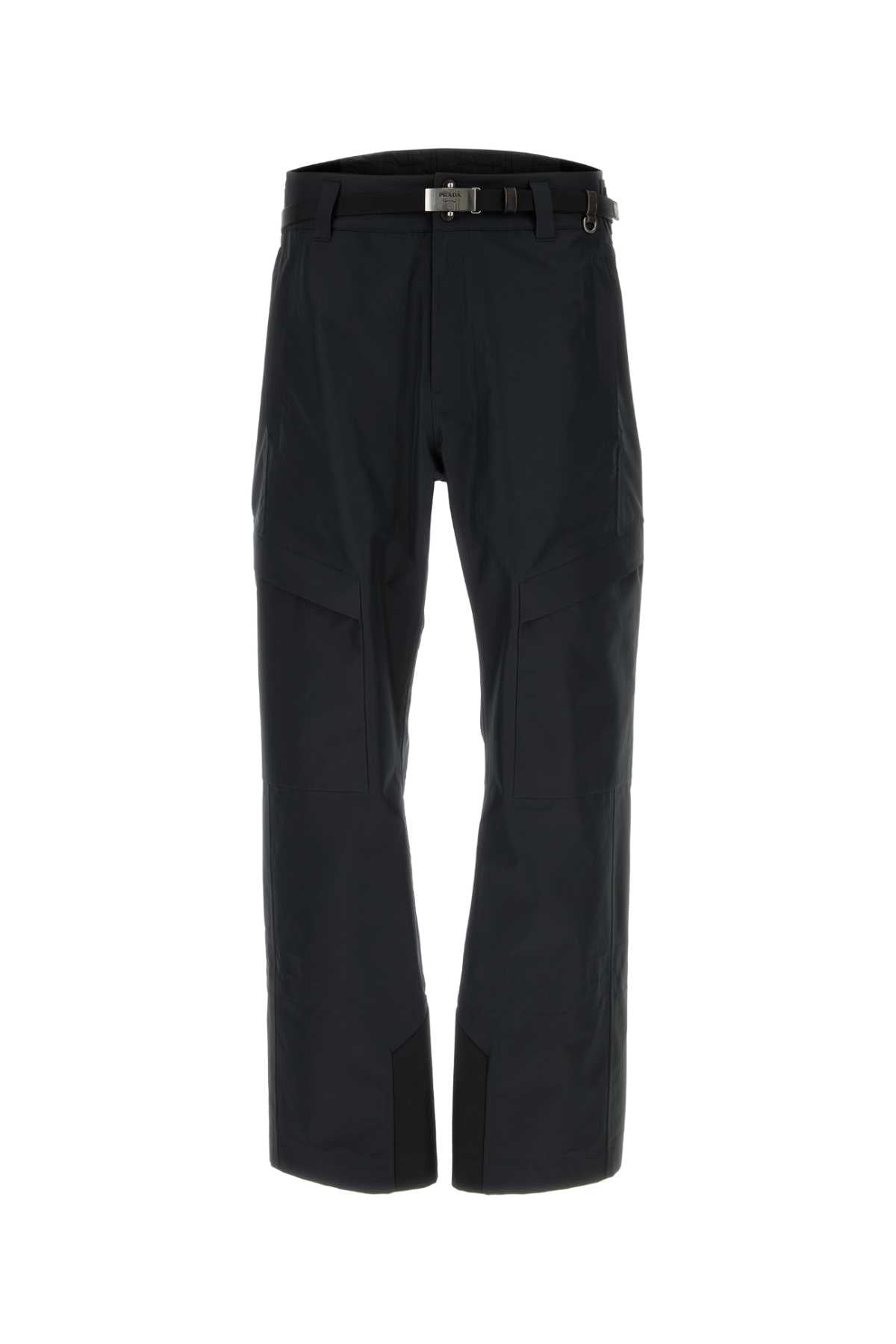 Prada Men Black Polyester Pant PRADA