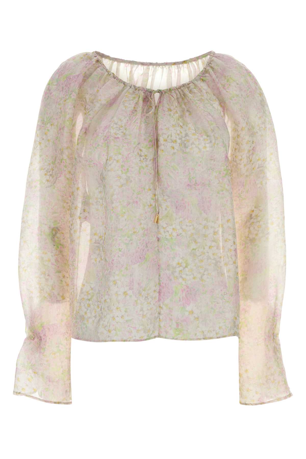 Alberta Ferretti Women Printed Crepe Blouse ALBERTA FERRETTI