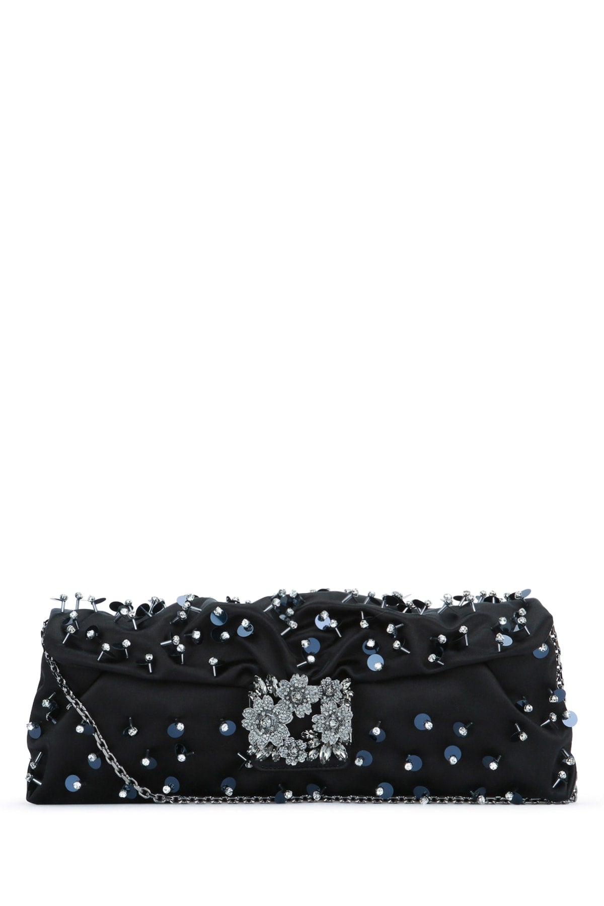 Roger Vivier Women Rv Bouquet Dr Long Paillettes Emb ROGER VIVIER