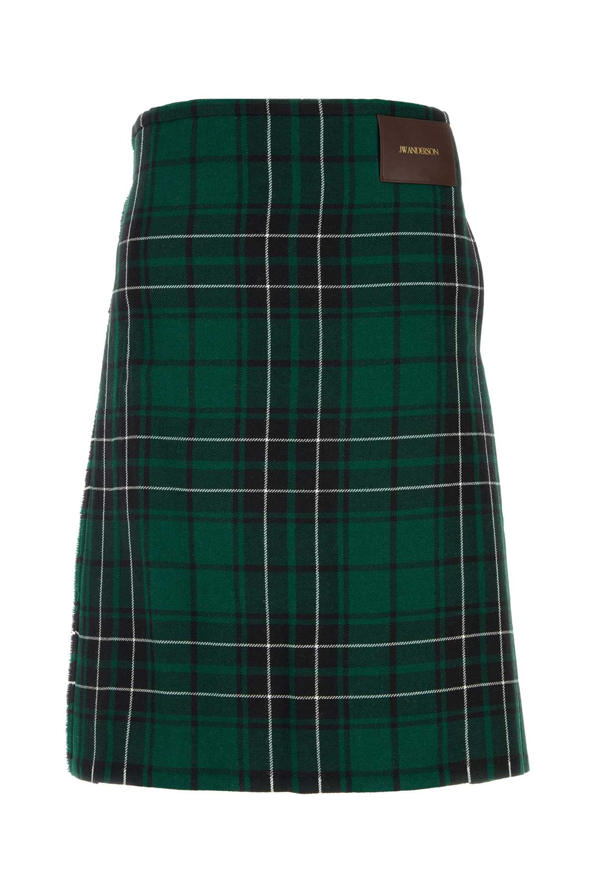 Jw Anderson Men Embroidered Wool Skirt J.W. ANDERSON