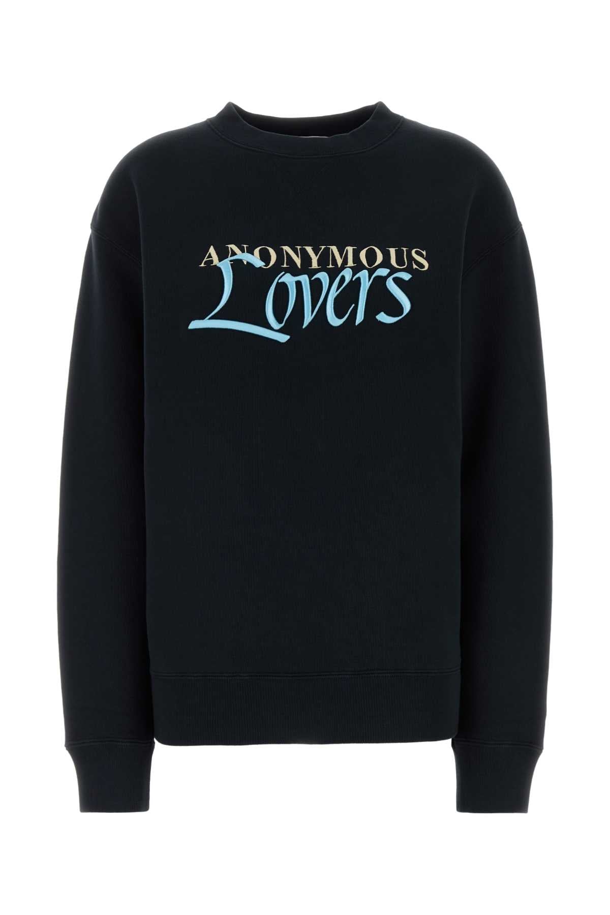 Jw Anderson Women Black Cotton Sweatshirt J.W. ANDERSON