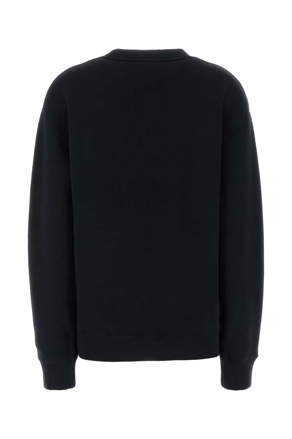 Jw Anderson Women Black Cotton Sweatshirt J.W. ANDERSON