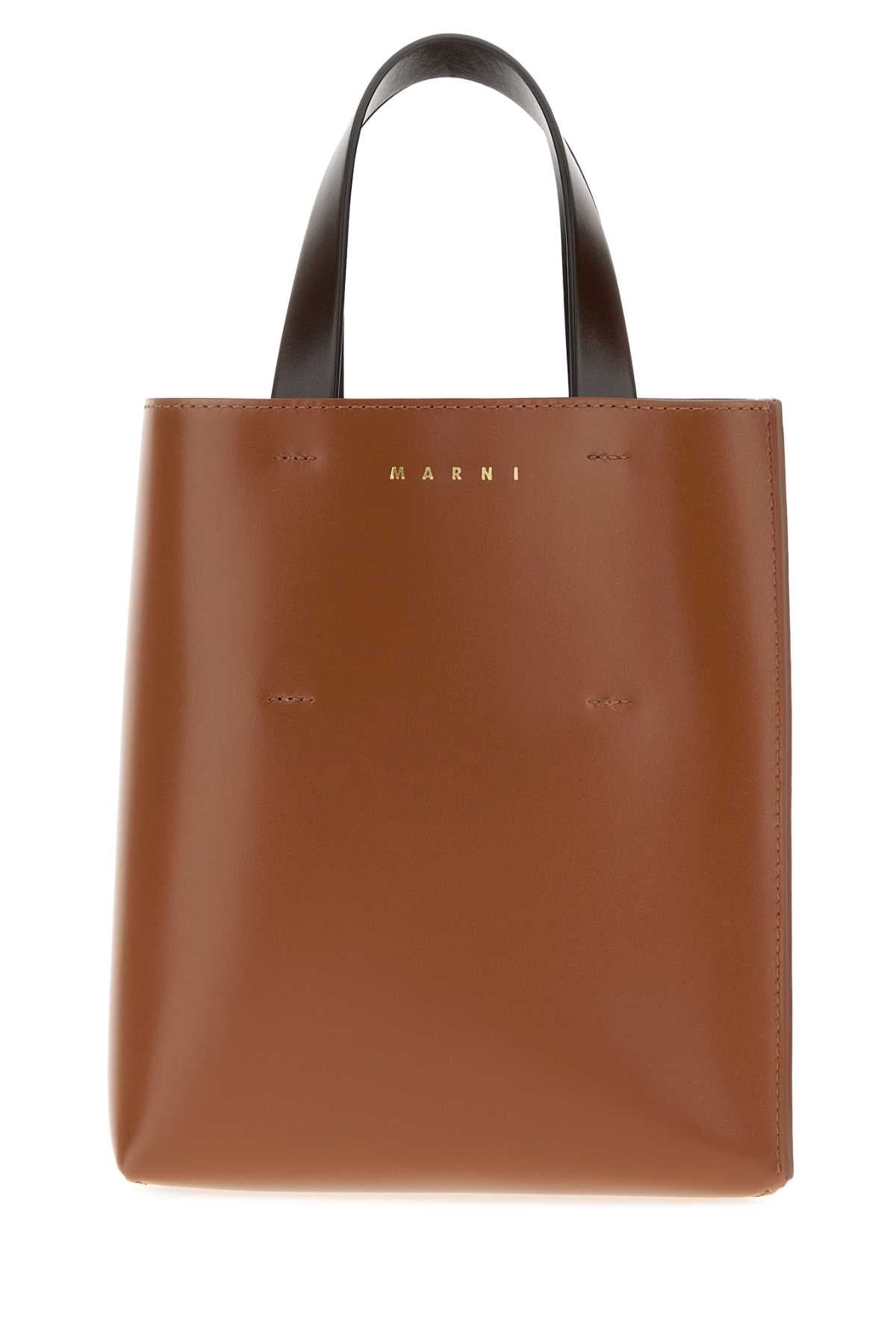 Marni Women Two-Tone Leather Museo Handbag MARNI
