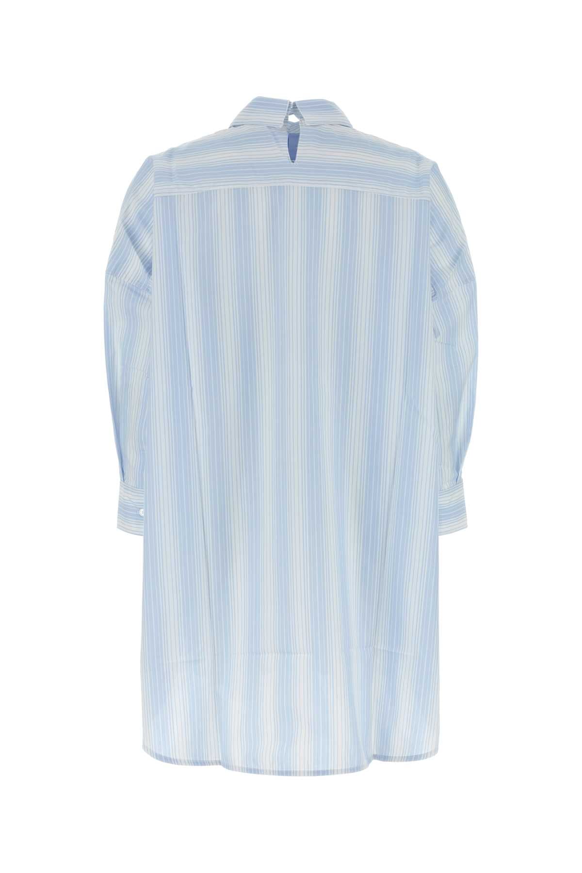 Marni Women Embroidered Cotton Oversize Shirt MARNI