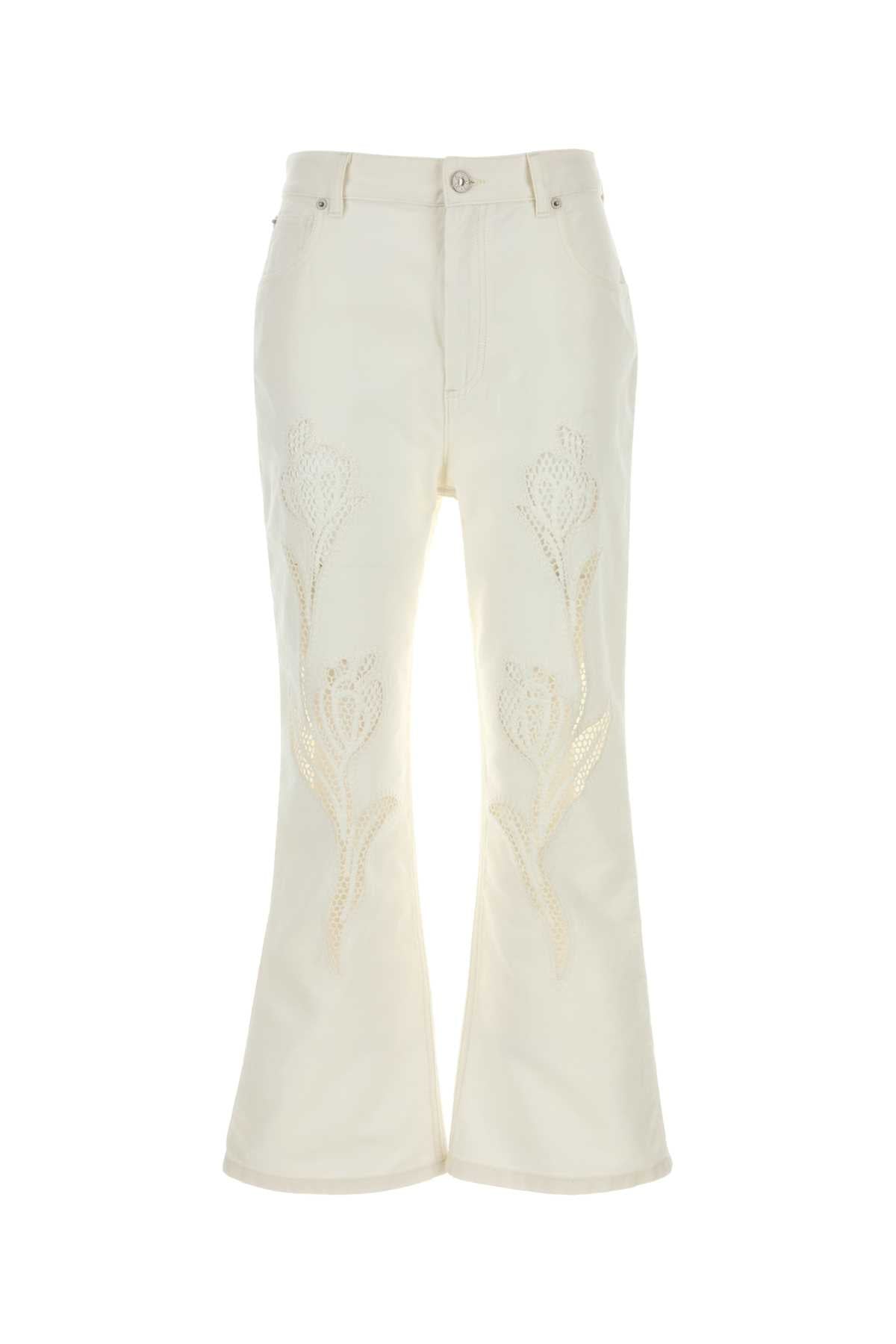 Marni Women White Denim Jeans MARNI