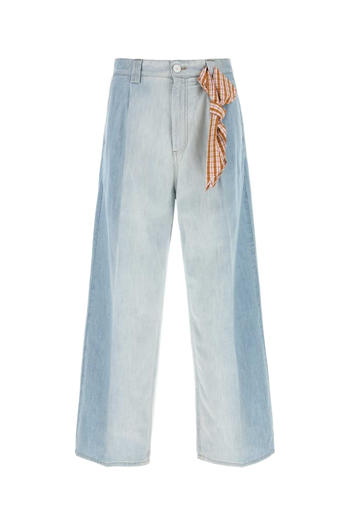 Marni Men Light-Blue Chambray Jeans MARNI