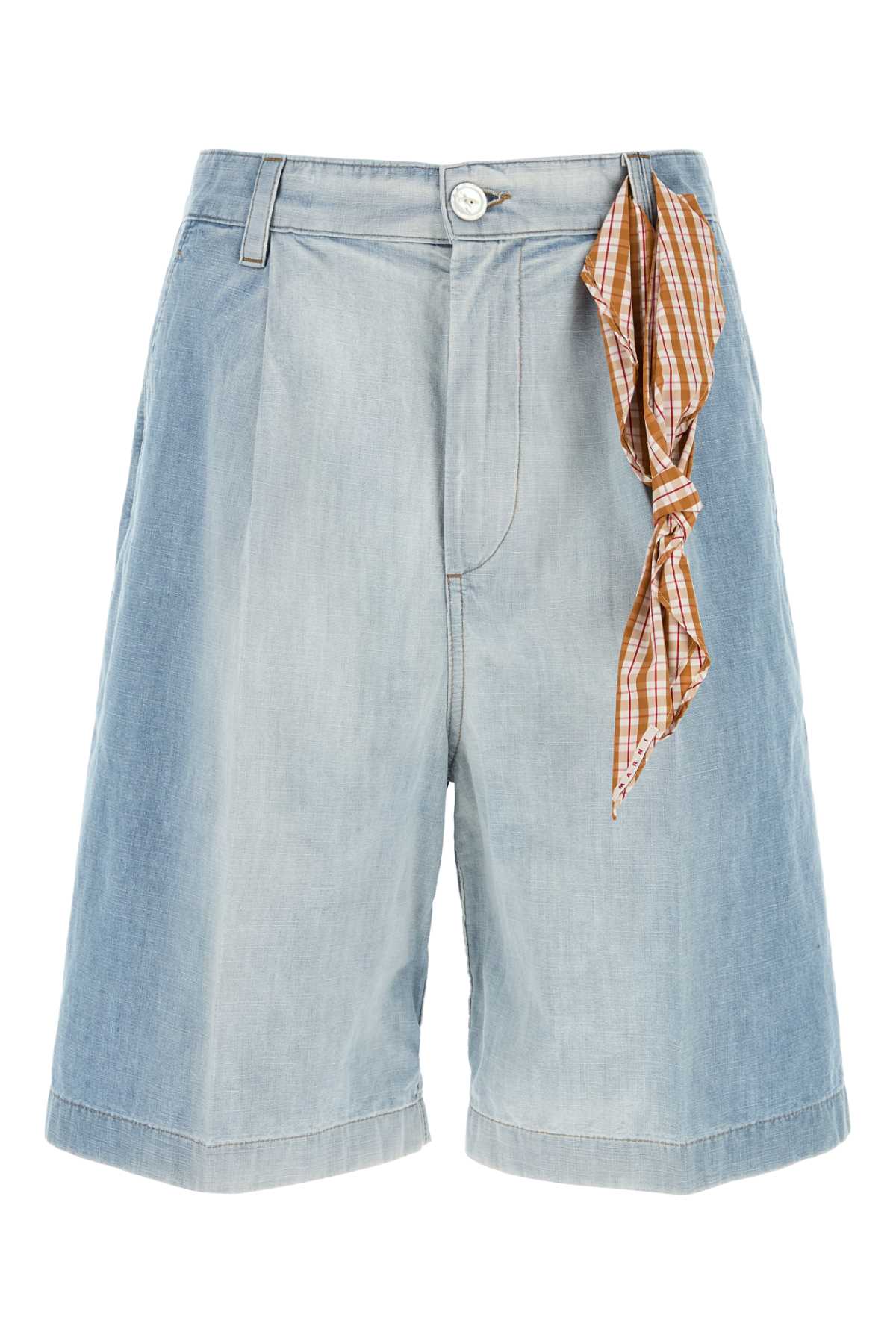 Marni Men Denim Bermuda Shorts MARNI