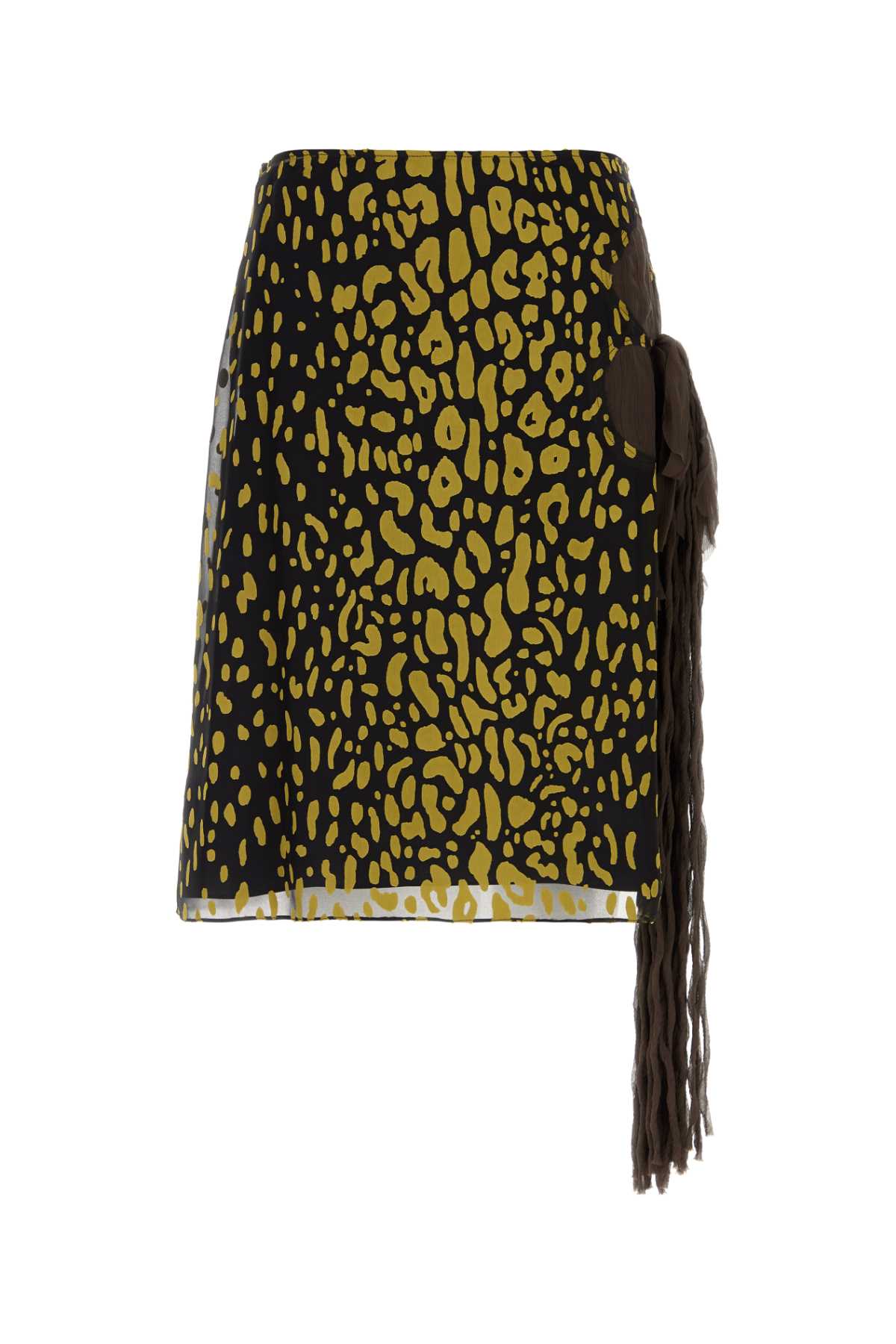Salvatore Ferragamo Women Embellished Silk Blend Skirt FERRAGAMO