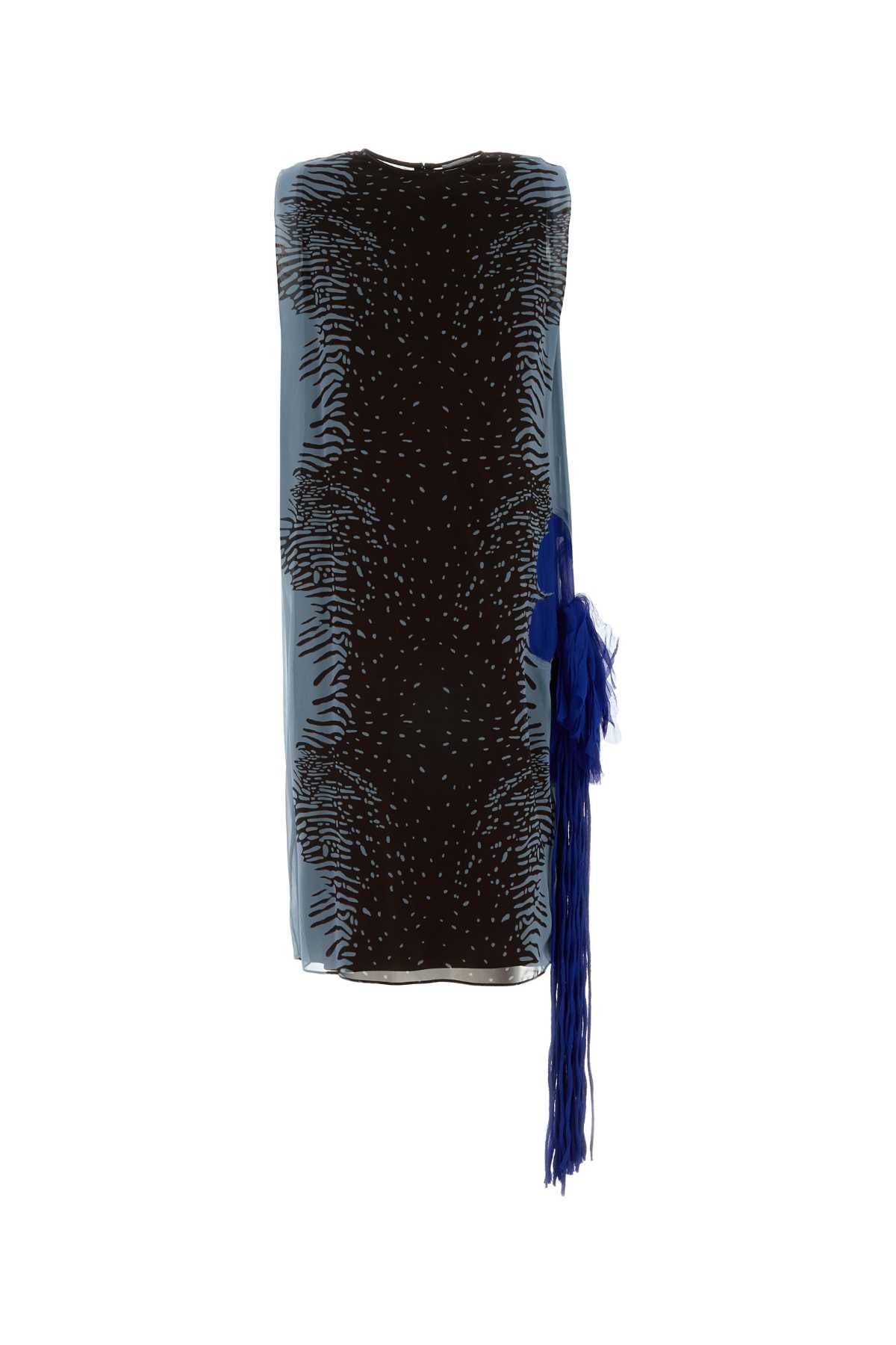 Salvatore Ferragamo Women Printed Silk Dress FERRAGAMO