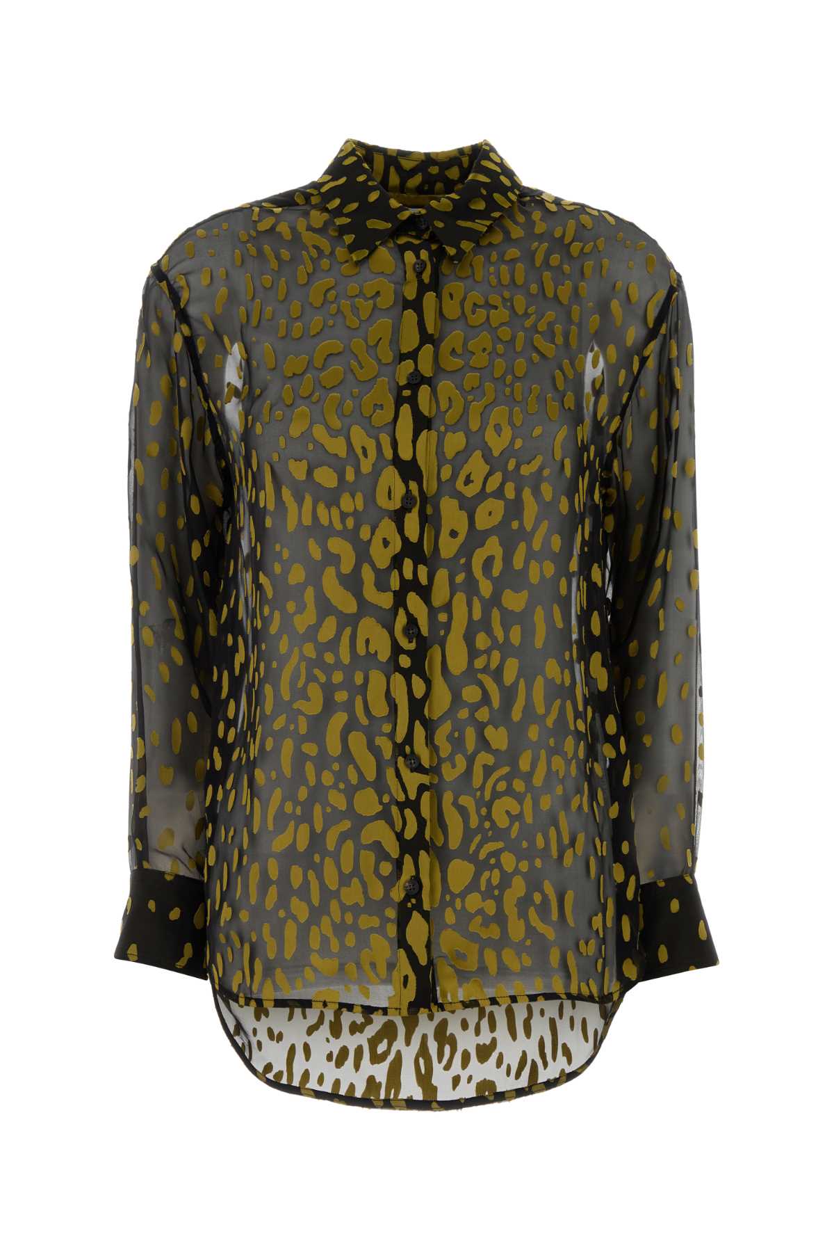 Salvatore Ferragamo Women Embellished Georgette Shirt FERRAGAMO