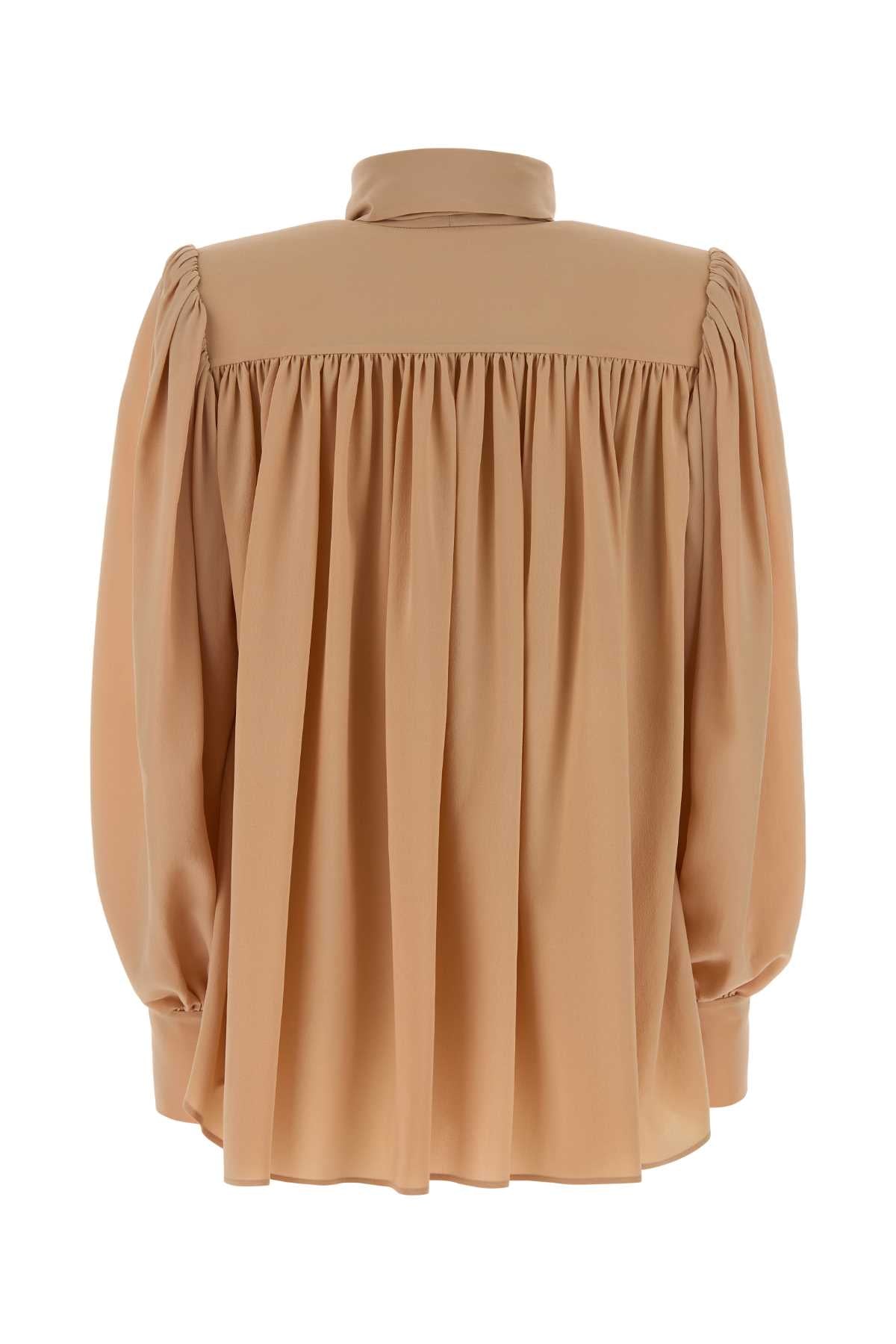 Chloe Women Powder Pink Crepe Blouse CHLOE