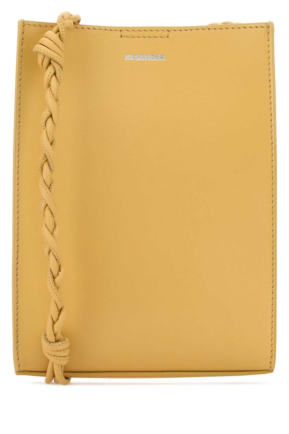 Jil Sander Women Yellow Leather Small Tangle Shoulder Bag JIL SANDER