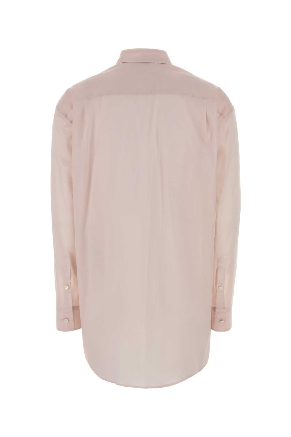 Jil Sander Women Light Pink Muslin Shirt JIL SANDER