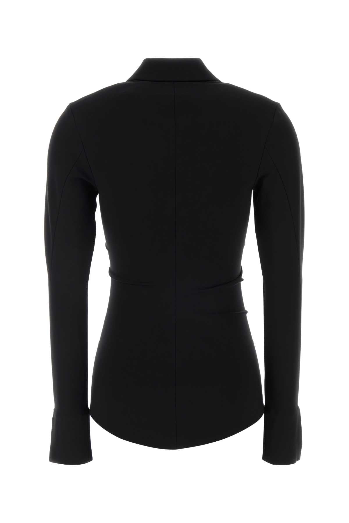 Jil Sander Women Black Jersey Shirt JIL SANDER