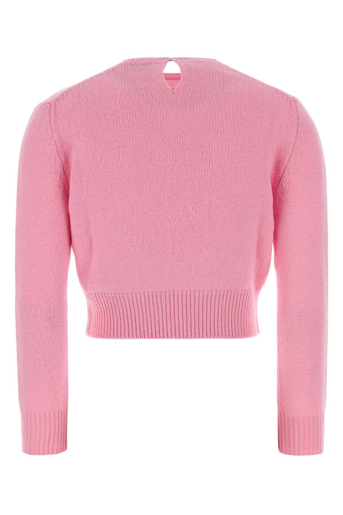 Jil Sander Women Pink Wool Blend Sweater JIL SANDER