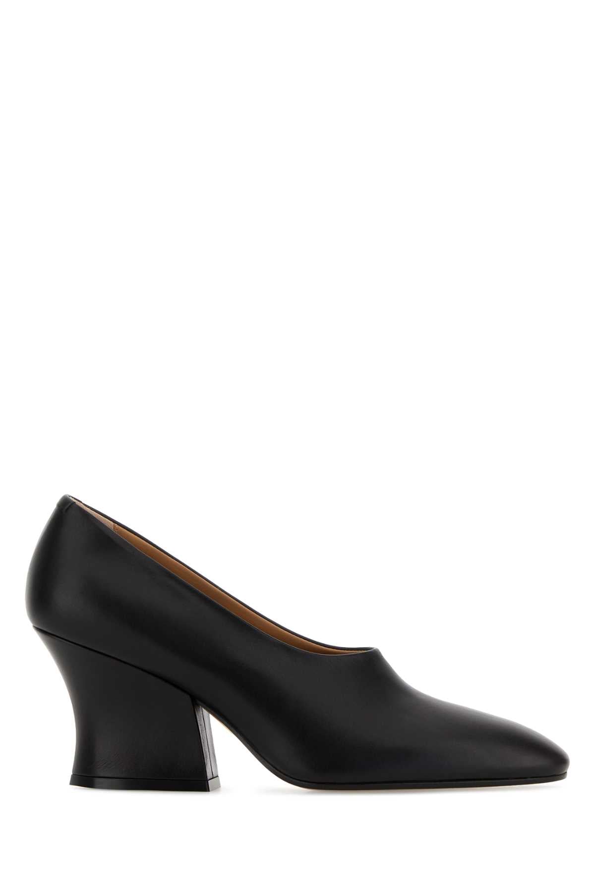 Jil Sander Women Black Leather Pumps JIL SANDER