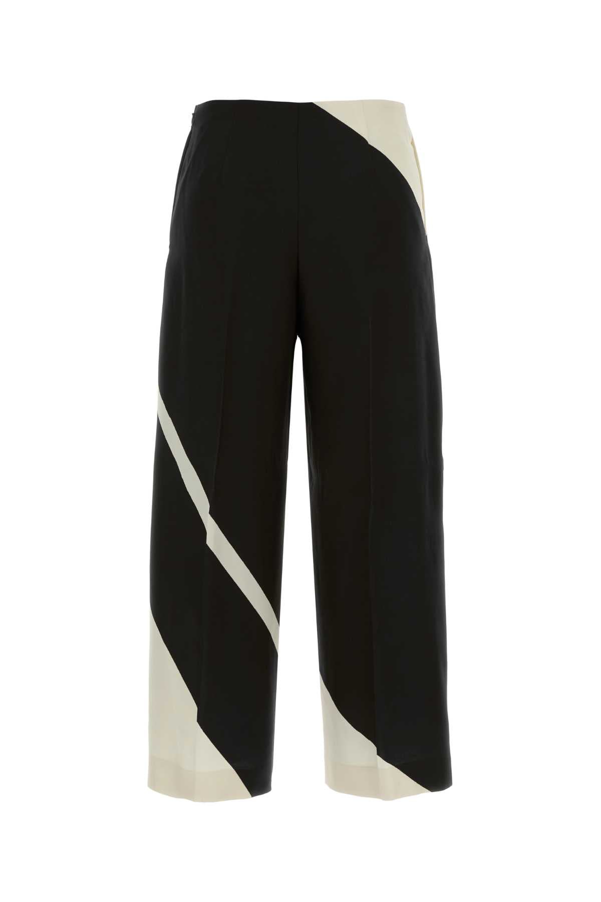 Alberta Ferretti Women Two-Tone Viscose Pant ALBERTA FERRETTI