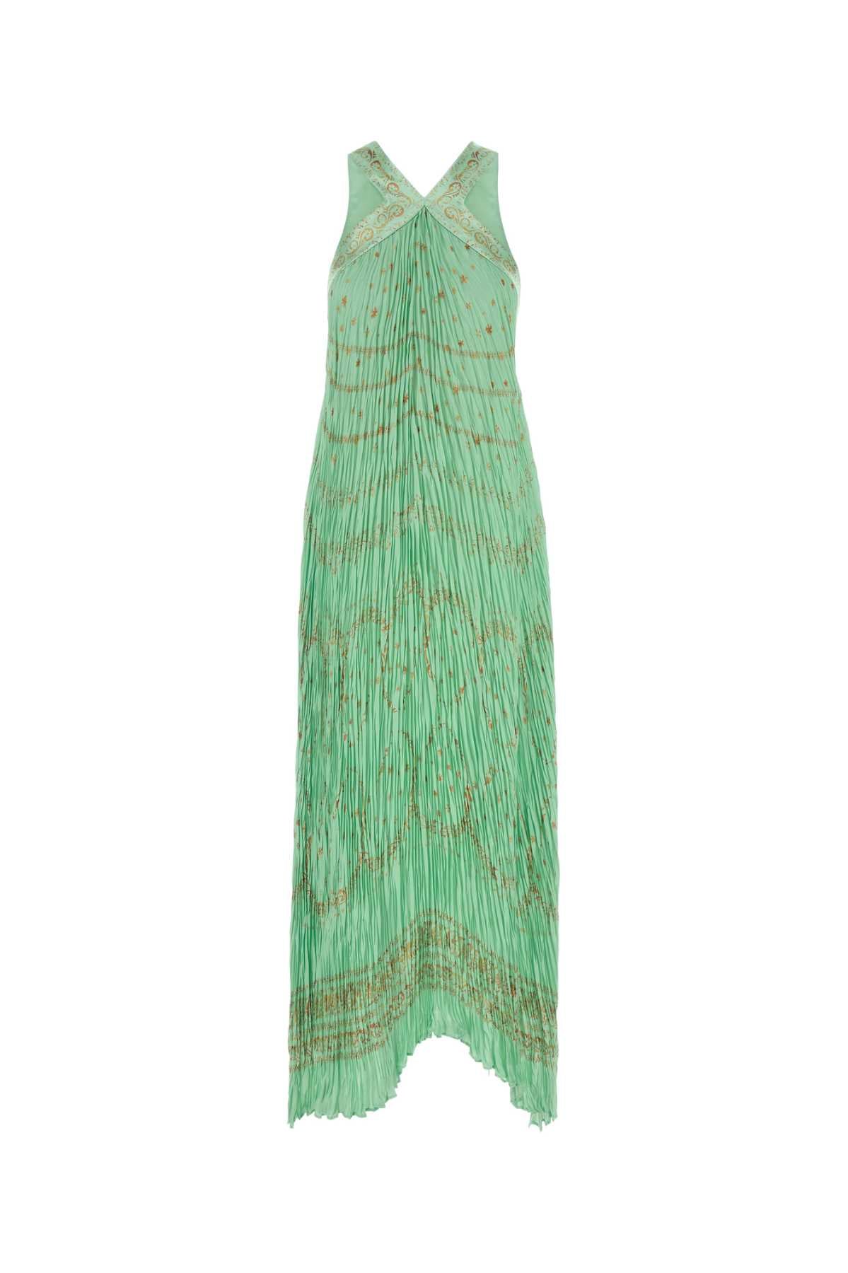 Alberta Ferretti Women Printed Satin Dress ALBERTA FERRETTI