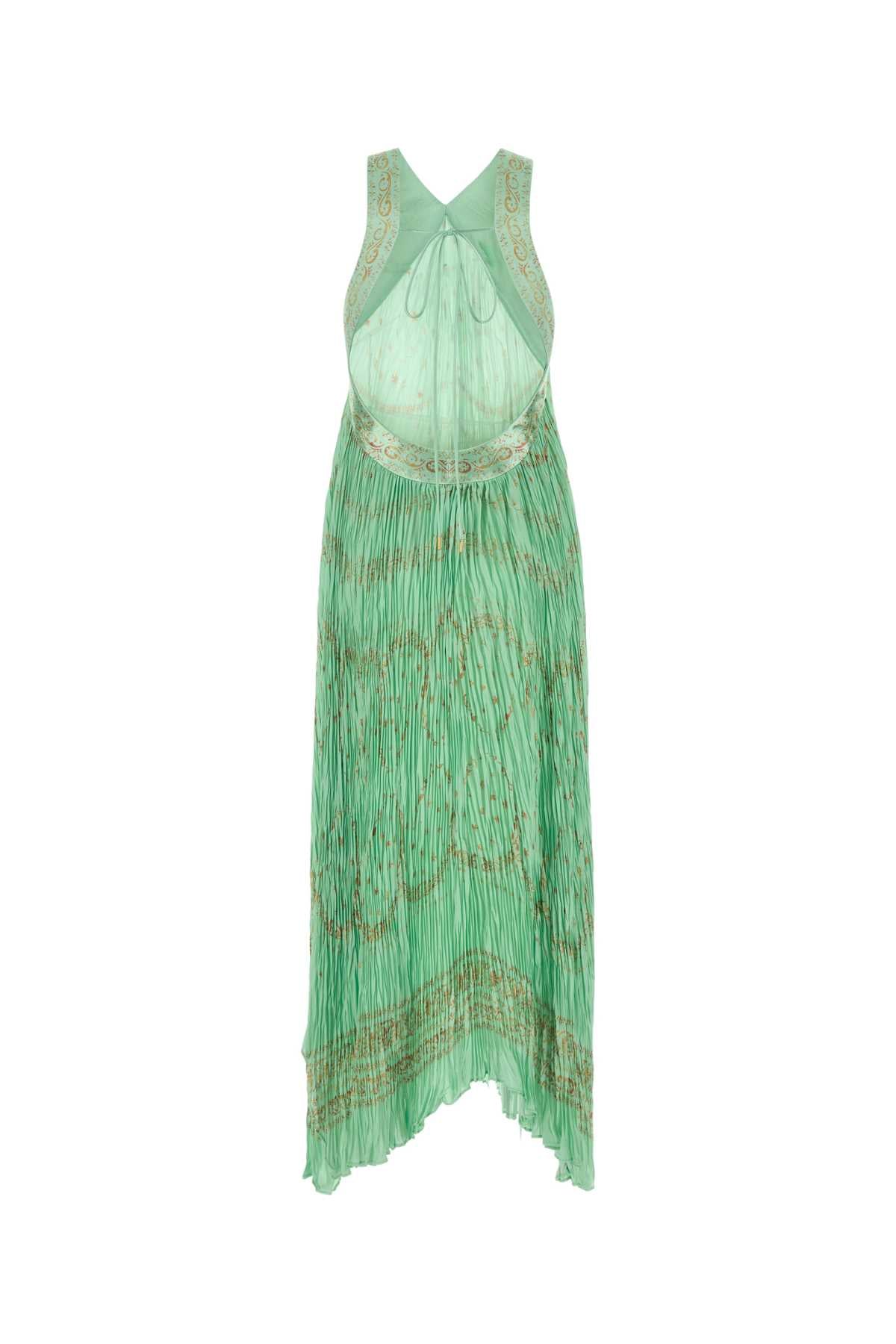 Alberta Ferretti Women Printed Satin Dress ALBERTA FERRETTI