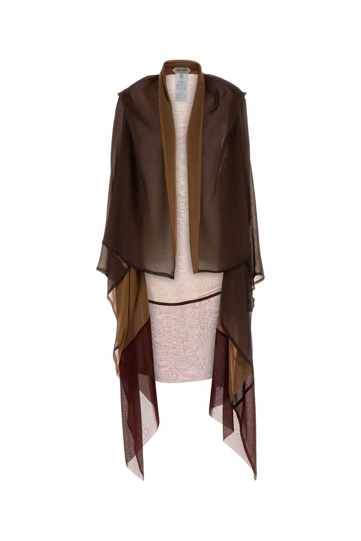 Alberta Ferretti Women Multicolor Chiffon Cardigan ALBERTA FERRETTI