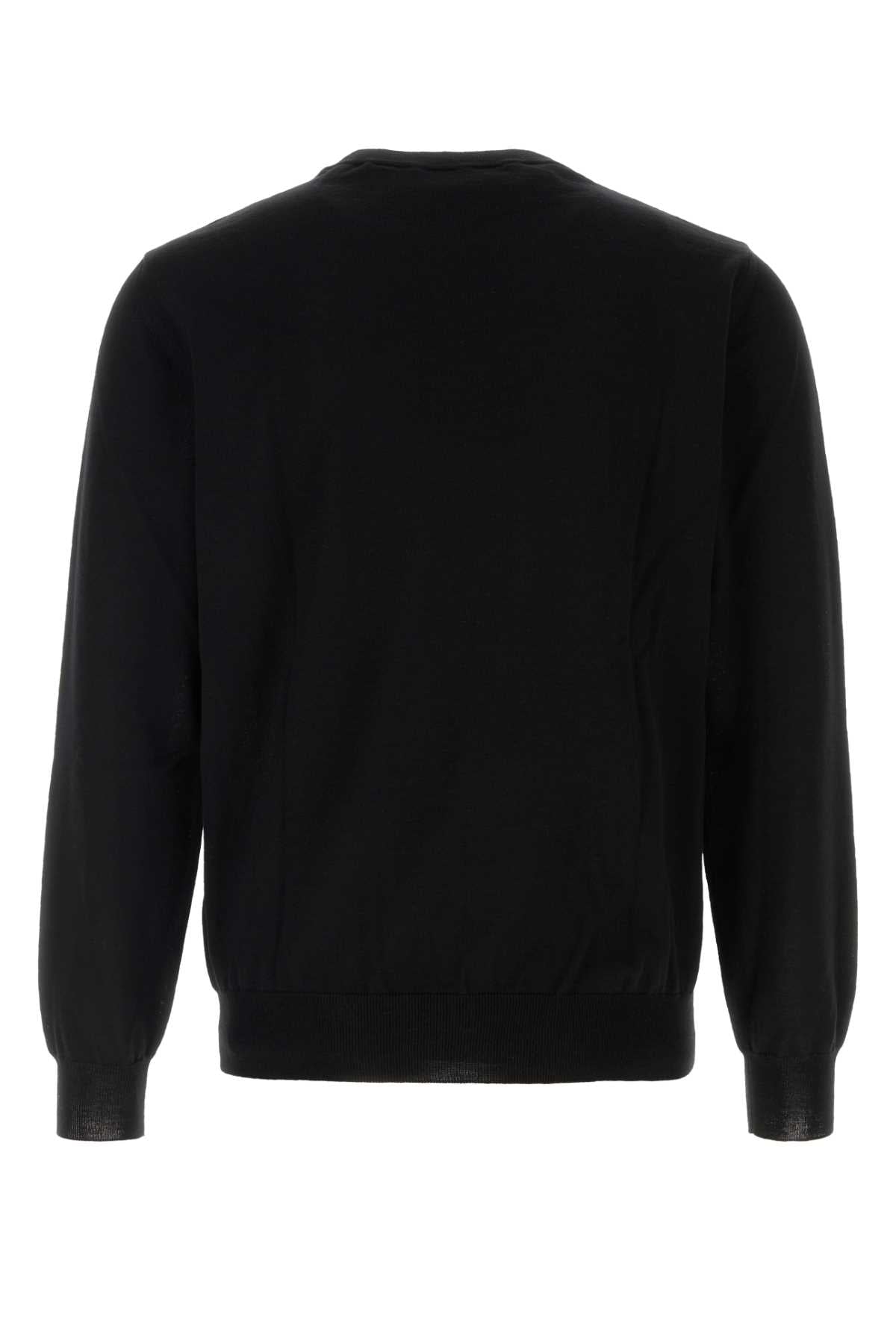 Valentino Garavani Men Black Wool Sweater VALENTINO GARAVANI