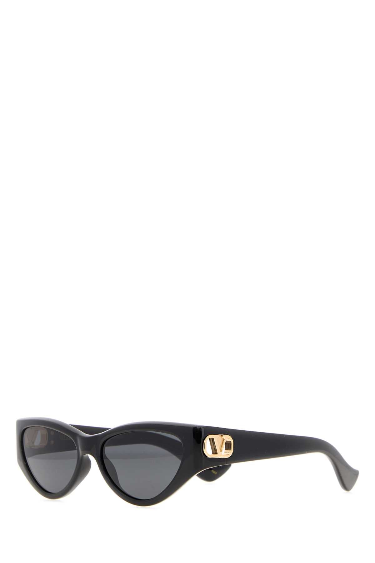 Valentino Garavani Women Black Acetate Sunglasses VALENTINO GARAVANI