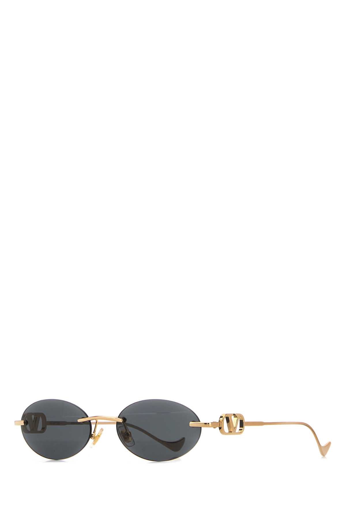 Valentino Garavani Women Gold Metal Sunglasses VALENTINO GARAVANI