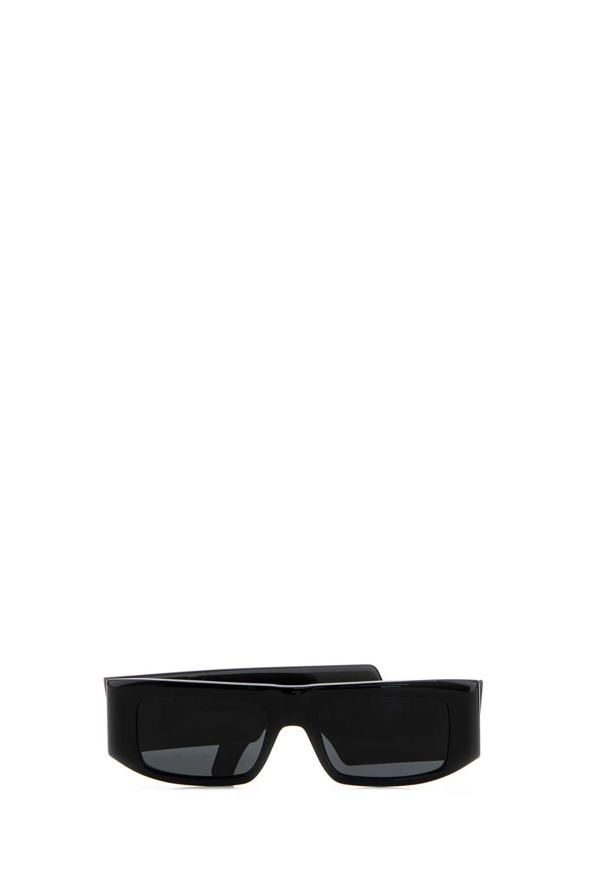 Valentino Garavani Women Black Acetate Sunglasses VALENTINO GARAVANI