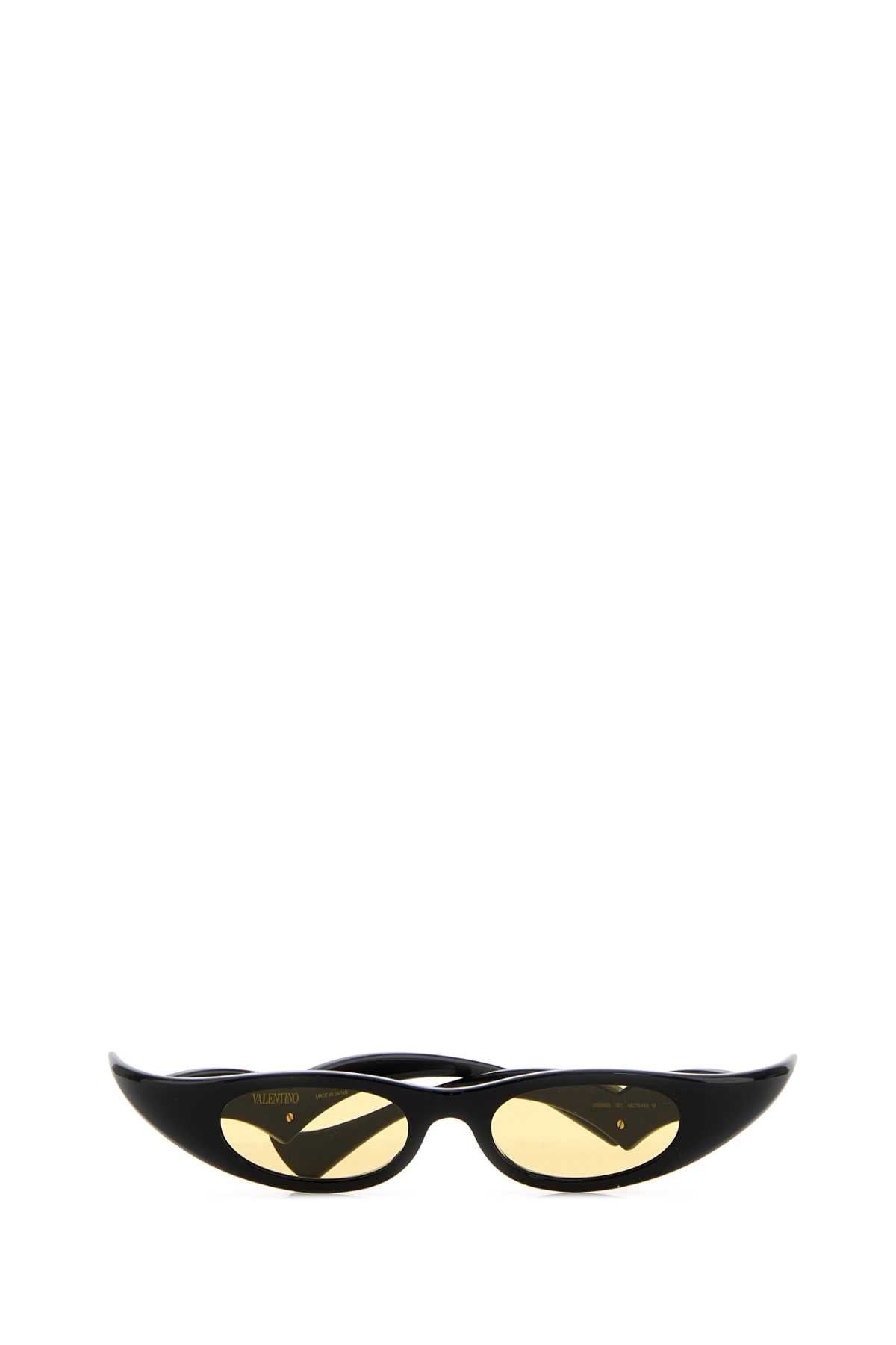 Valentino Garavani Women Black Acetate Sunglasses VALENTINO GARAVANI
