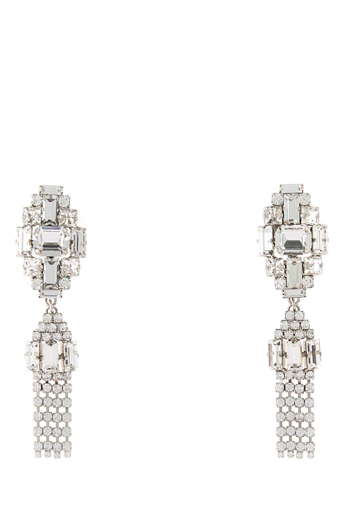 Alessandra Rich Women Embellished Metal Earrings ALESSANDRA RICH