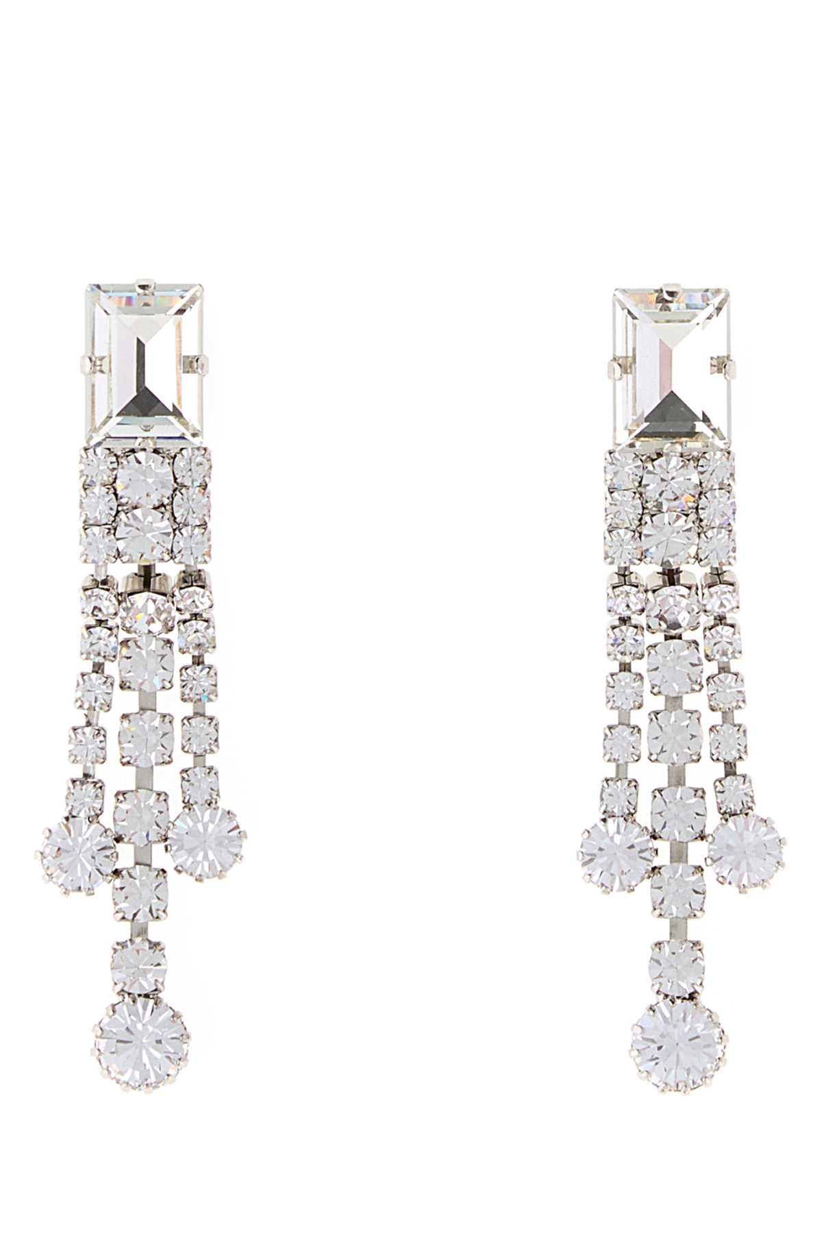Alessandra Rich Women Embellished Metal Earrings ALESSANDRA RICH