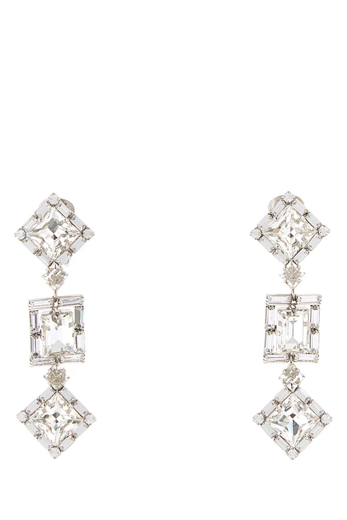 Alessandra Rich Women Embellished Metal Earrings ALESSANDRA RICH