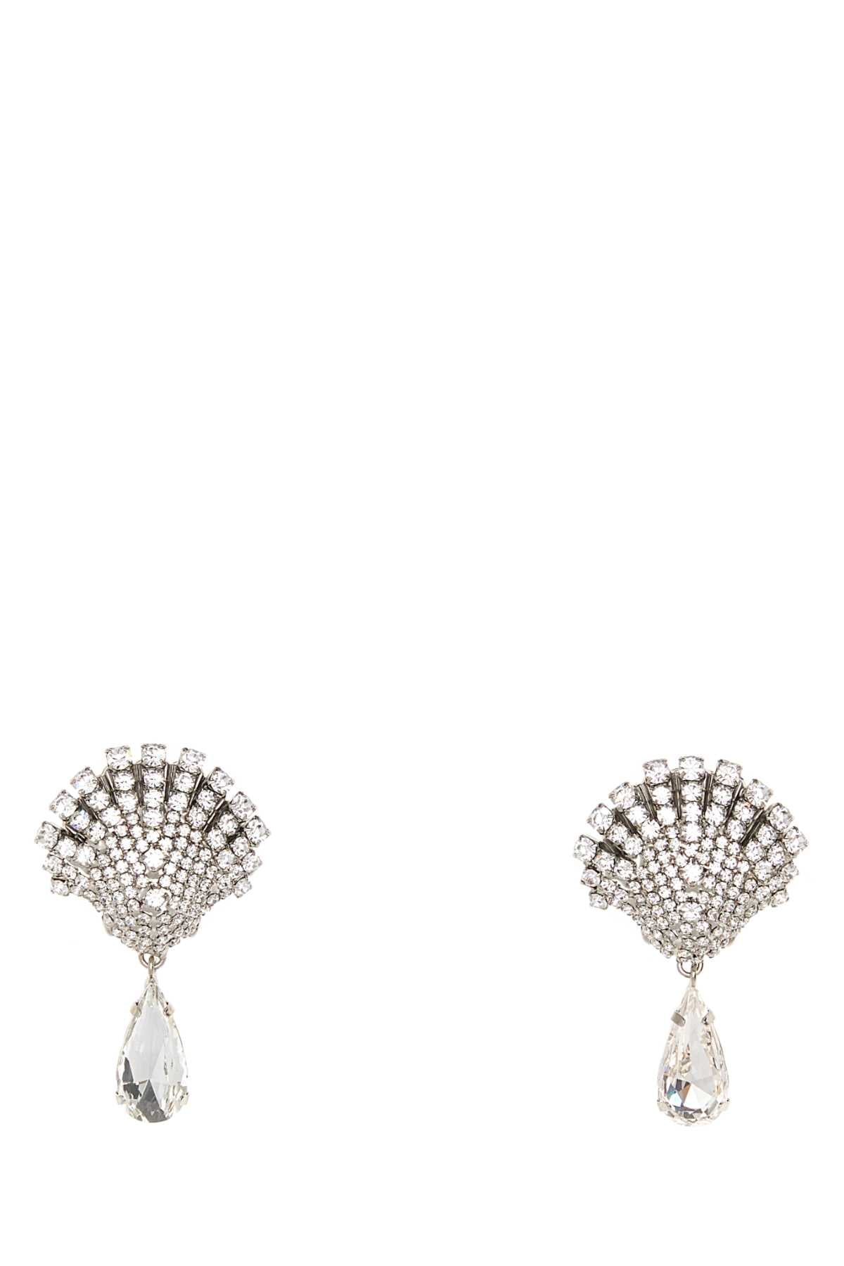 Alessandra Rich Women Embellished Metal Earrings ALESSANDRA RICH
