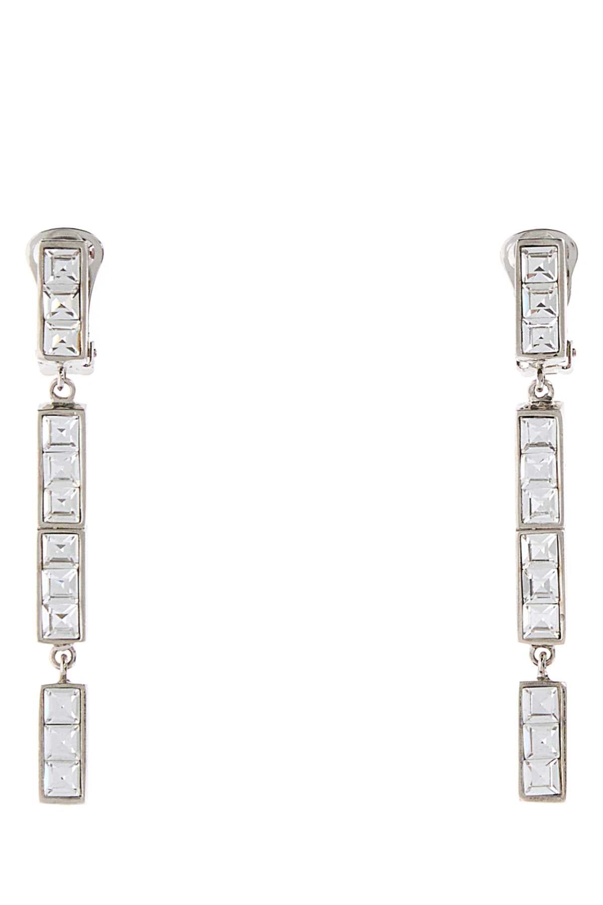 Alessandra Rich Women Embellished Metal Earrings ALESSANDRA RICH