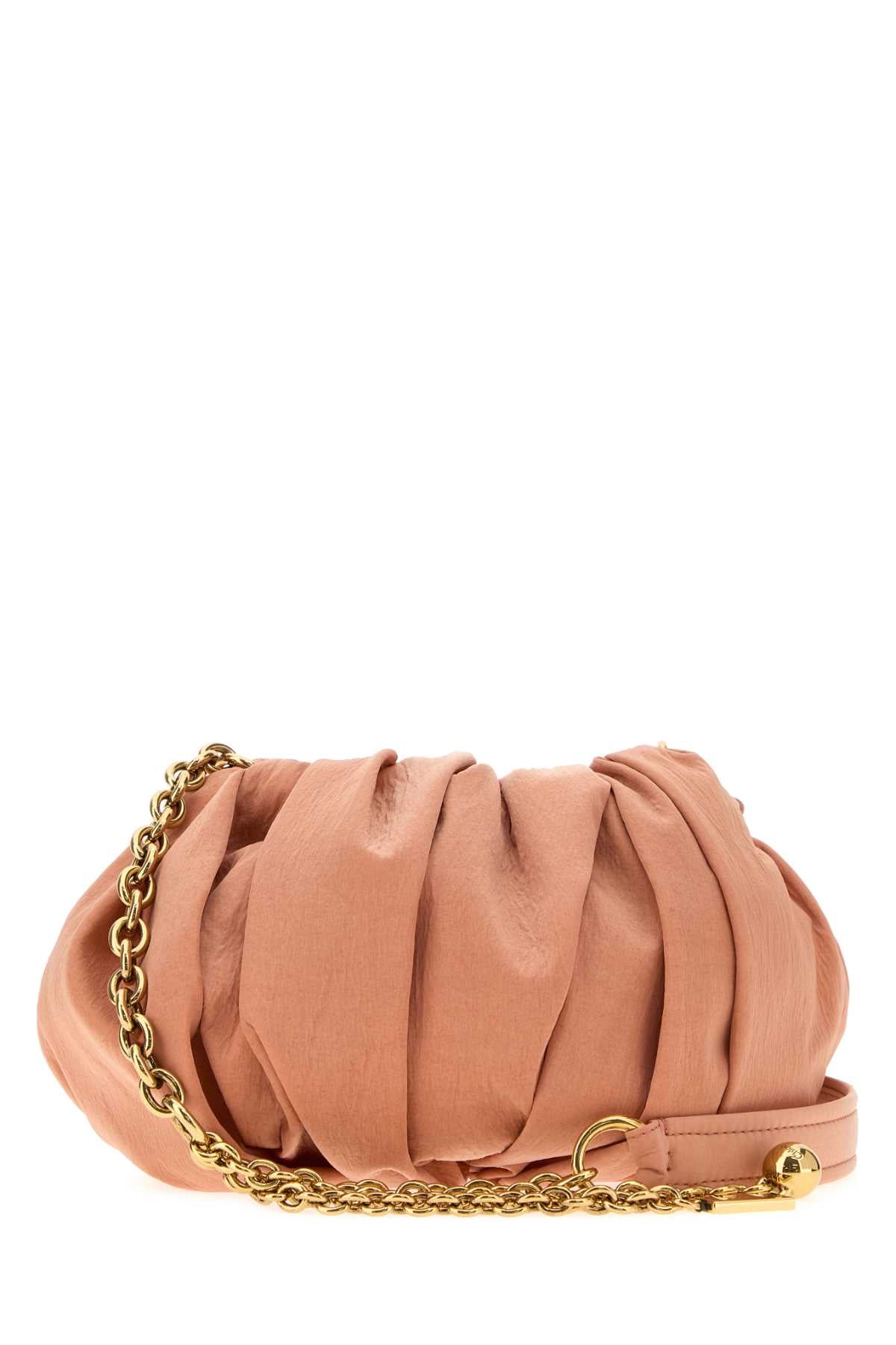 Chloe Women Peach Canvas Chloe Plisse Shoulder Bag CHLOE