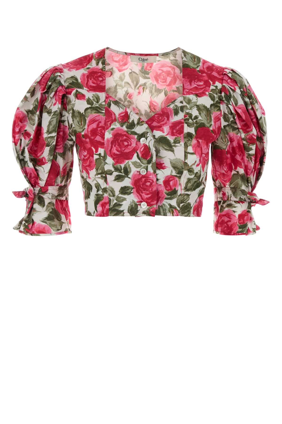 Chloe Women Printed Poplin Blouse CHLOE