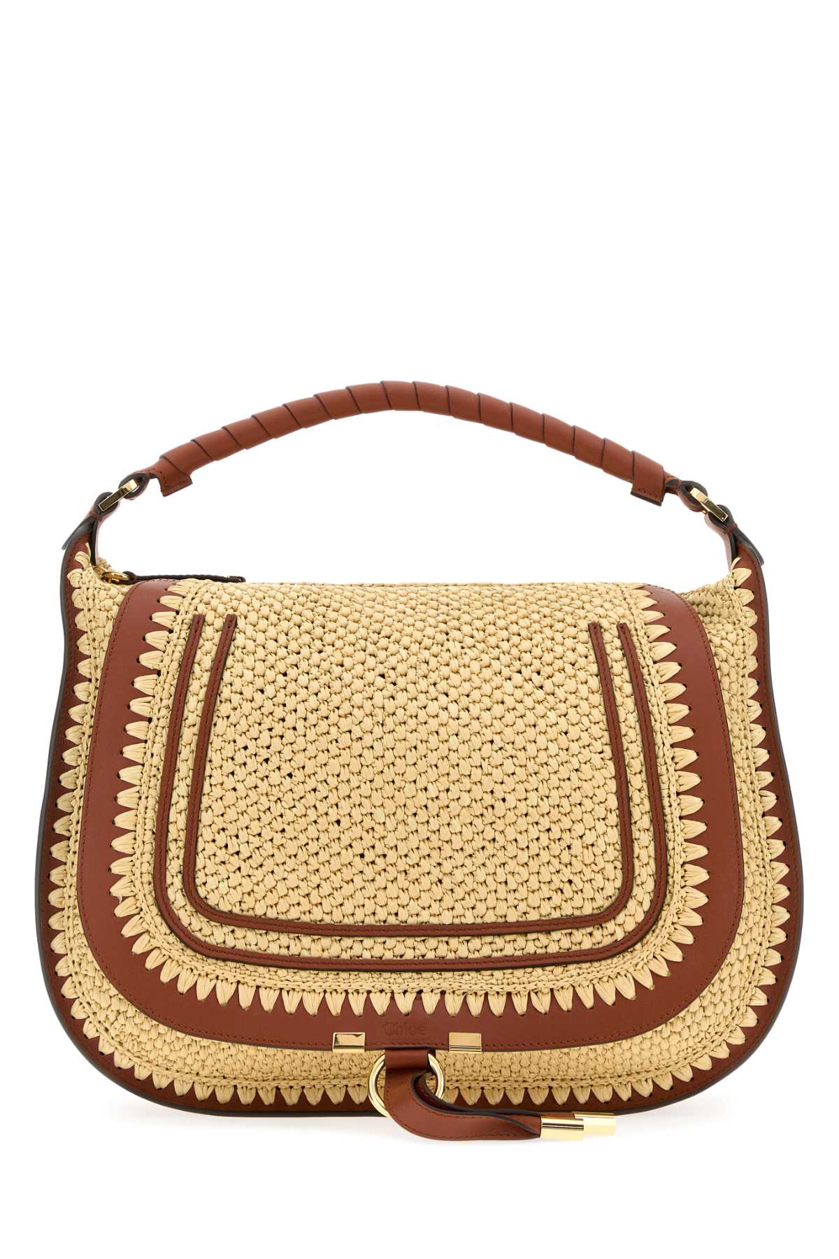 Chloe Women Raffia Marcie Handbag CHLOE