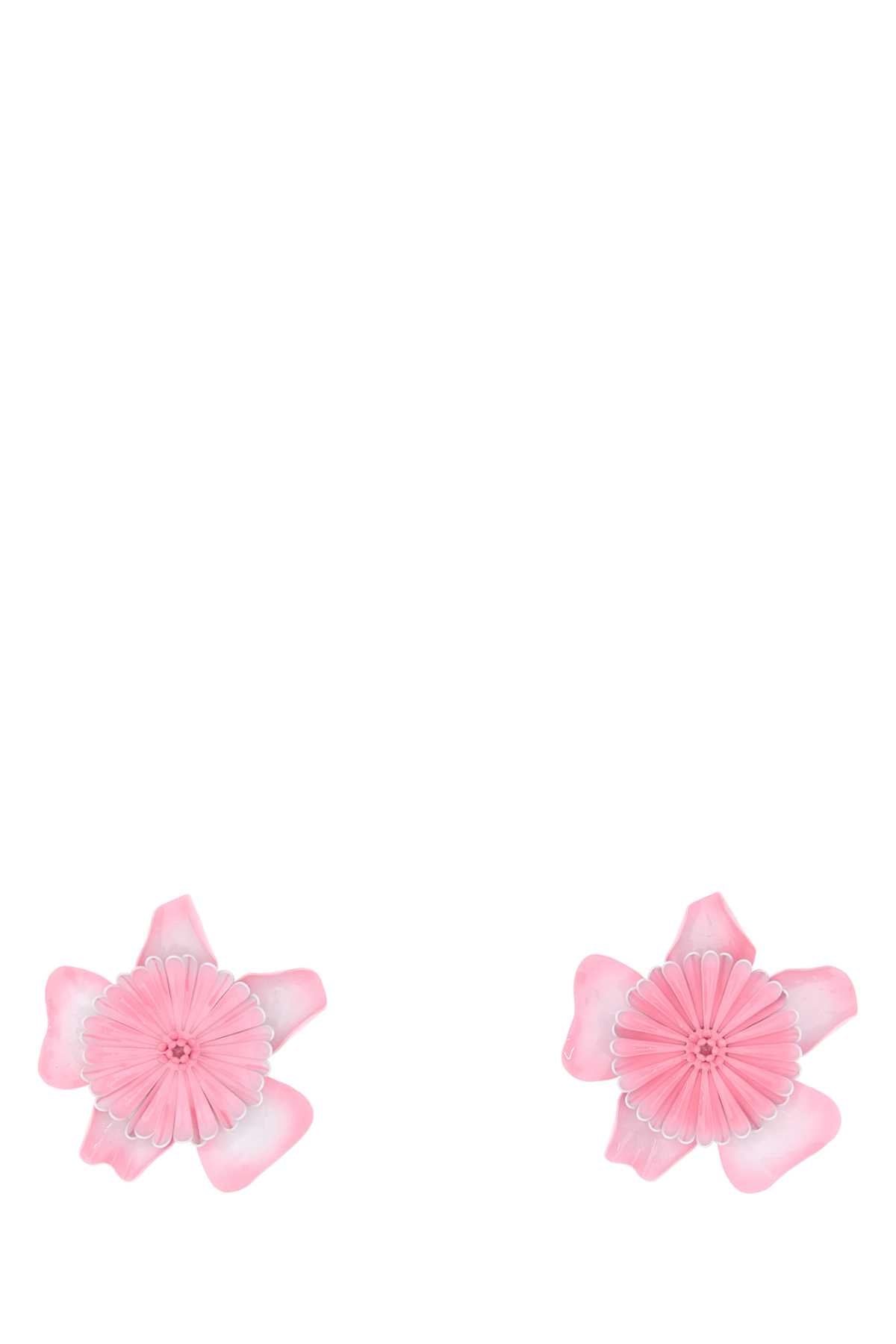 Chloe Women Pink Metal Chloe Bloom Earrings CHLOE