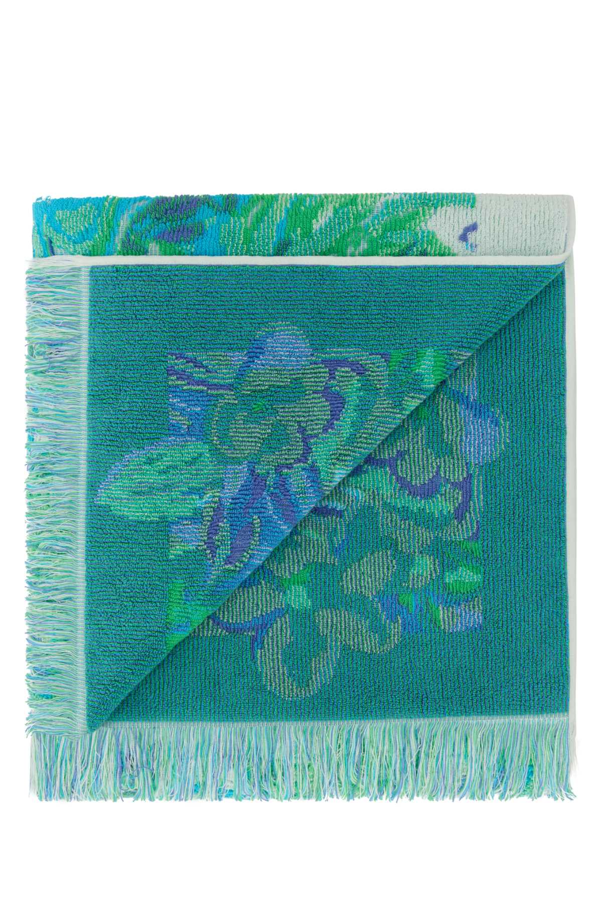 Chloe Women Embroidered Terry Fabric Chloe Wild Flowers Beach Towel CHLOE
