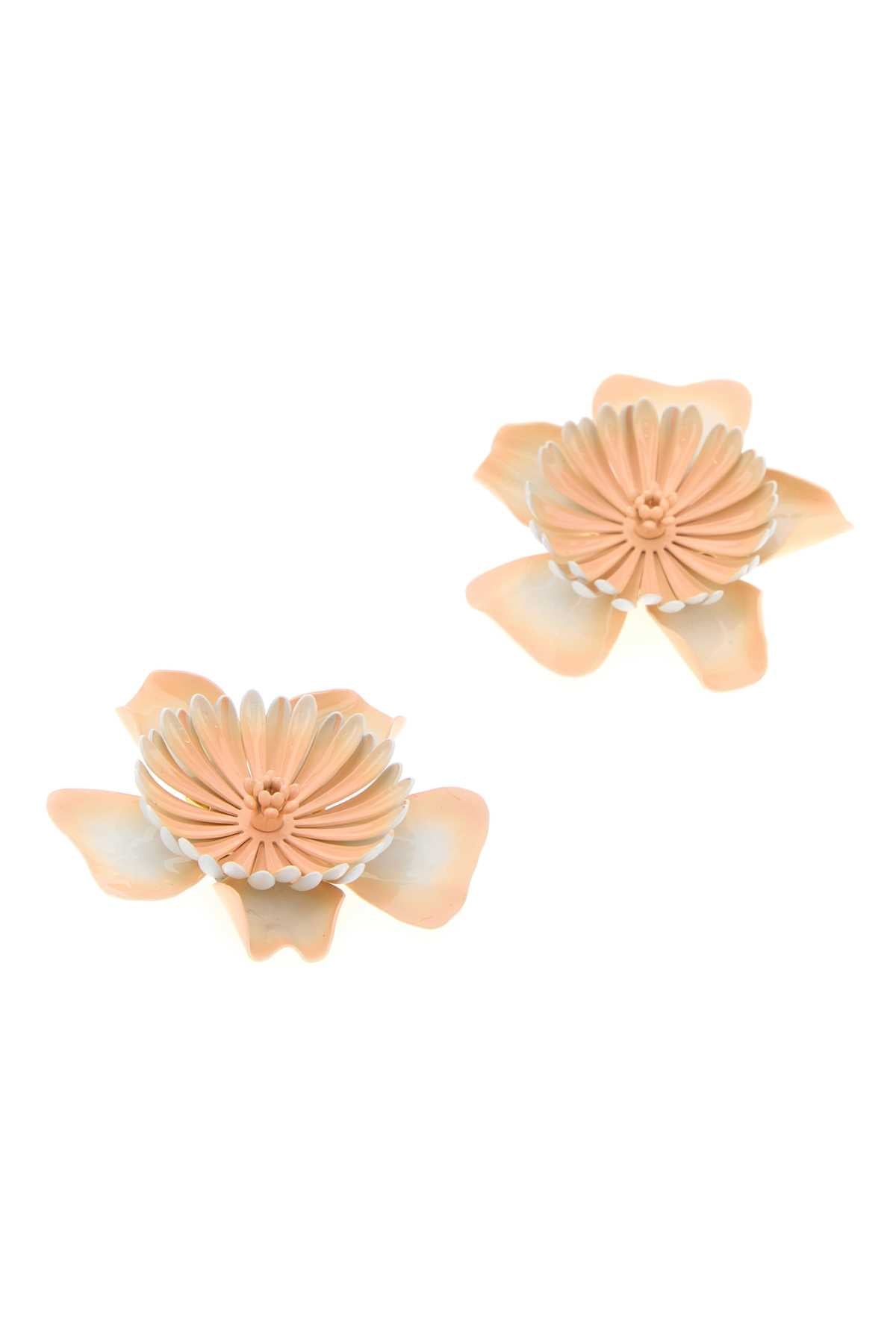 Chloe Women Light Pink Metal Chloe Bloom Earrings CHLOE