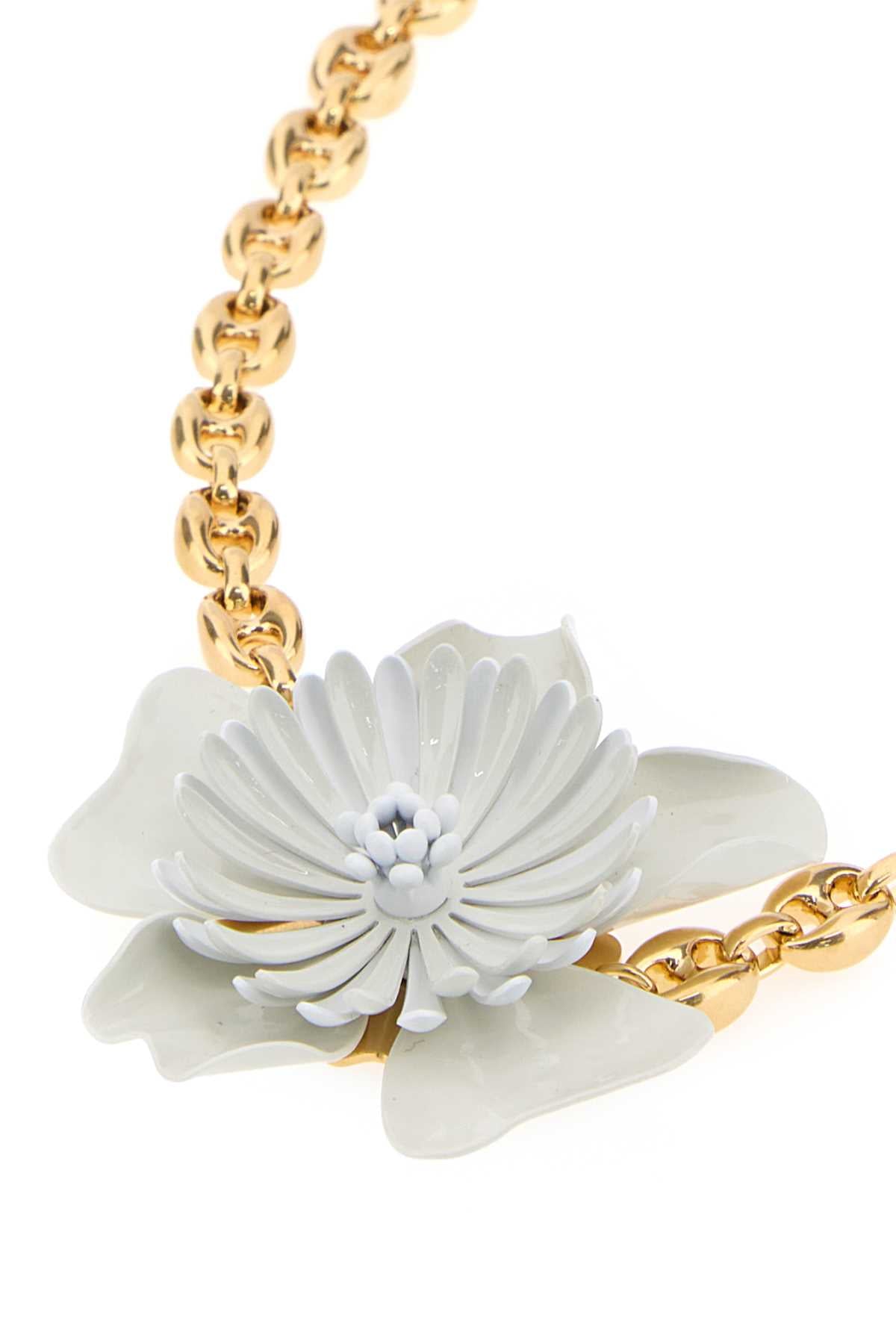 Chloe Women Gold Metal Chloe Bloom Choker CHLOE