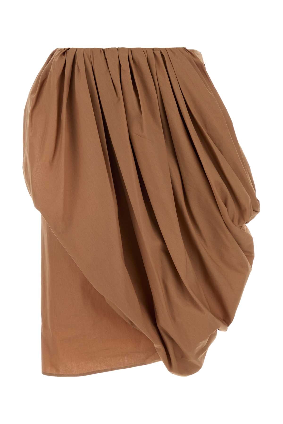 Chloe Women Antiqued Pink Poplin Skirt CHLOE