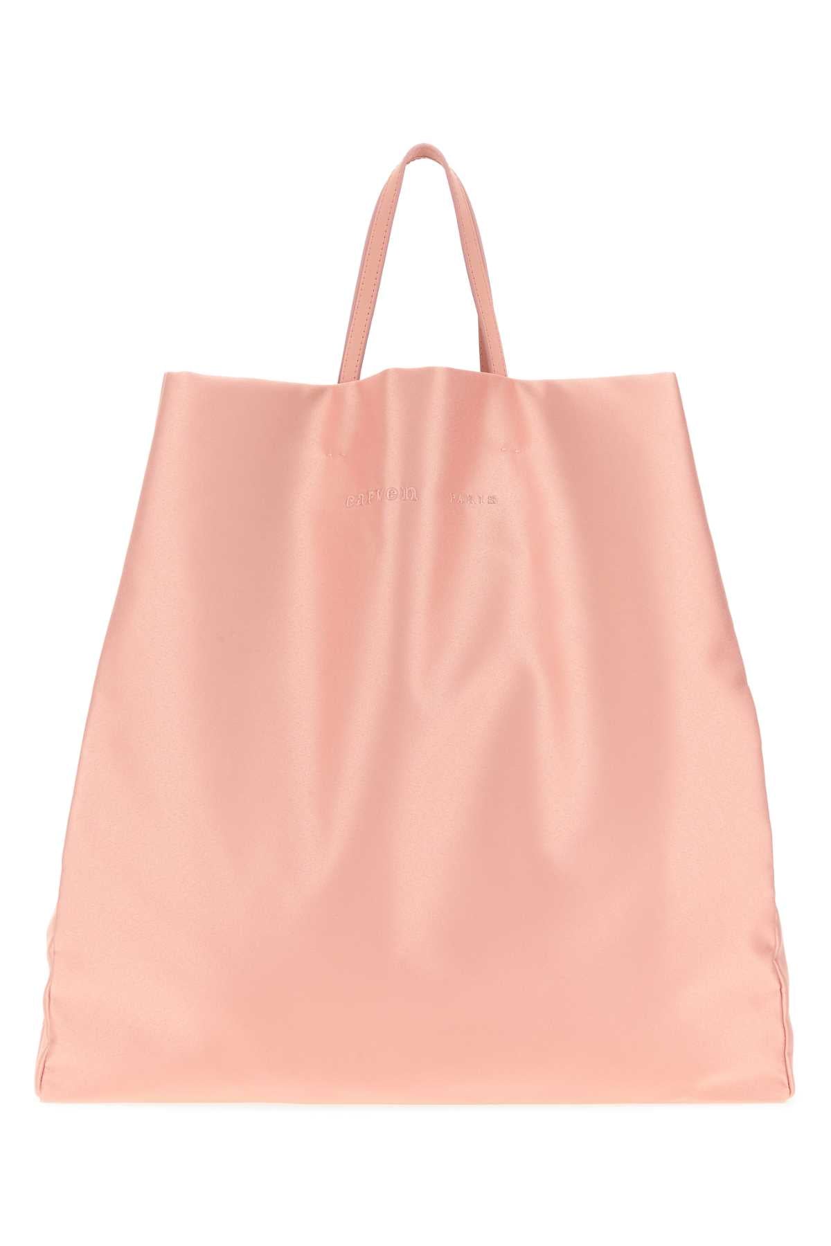 Carven Women Pink Fabric Jeanne Shopping Bag CARVEN