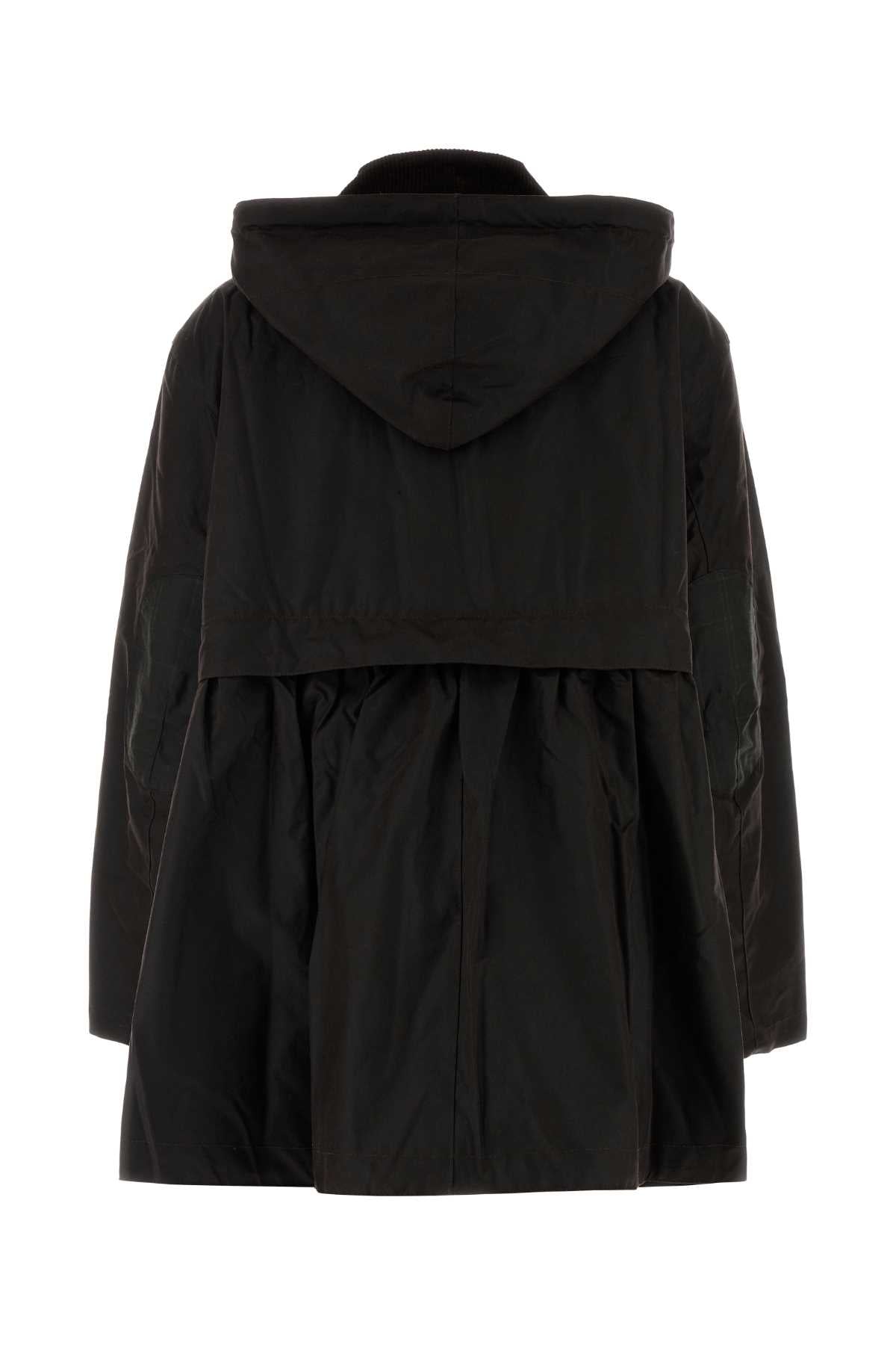 Barbour X Ganni Women Dark Brown Cotton Barbour X Ganni Jacket BARBOUR X GANNI