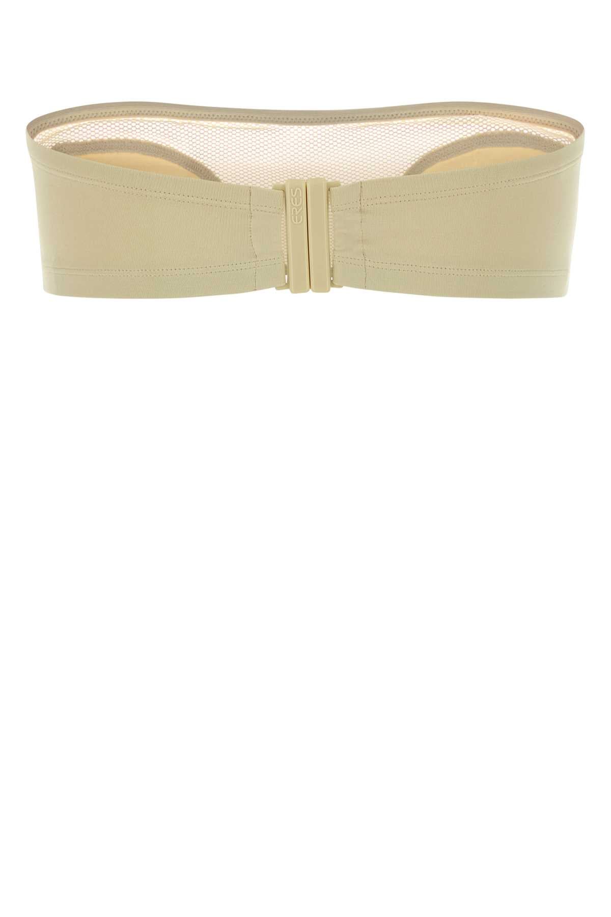 Eres Women Ivory Stretch Nylon Premiere Bikini Top ERES